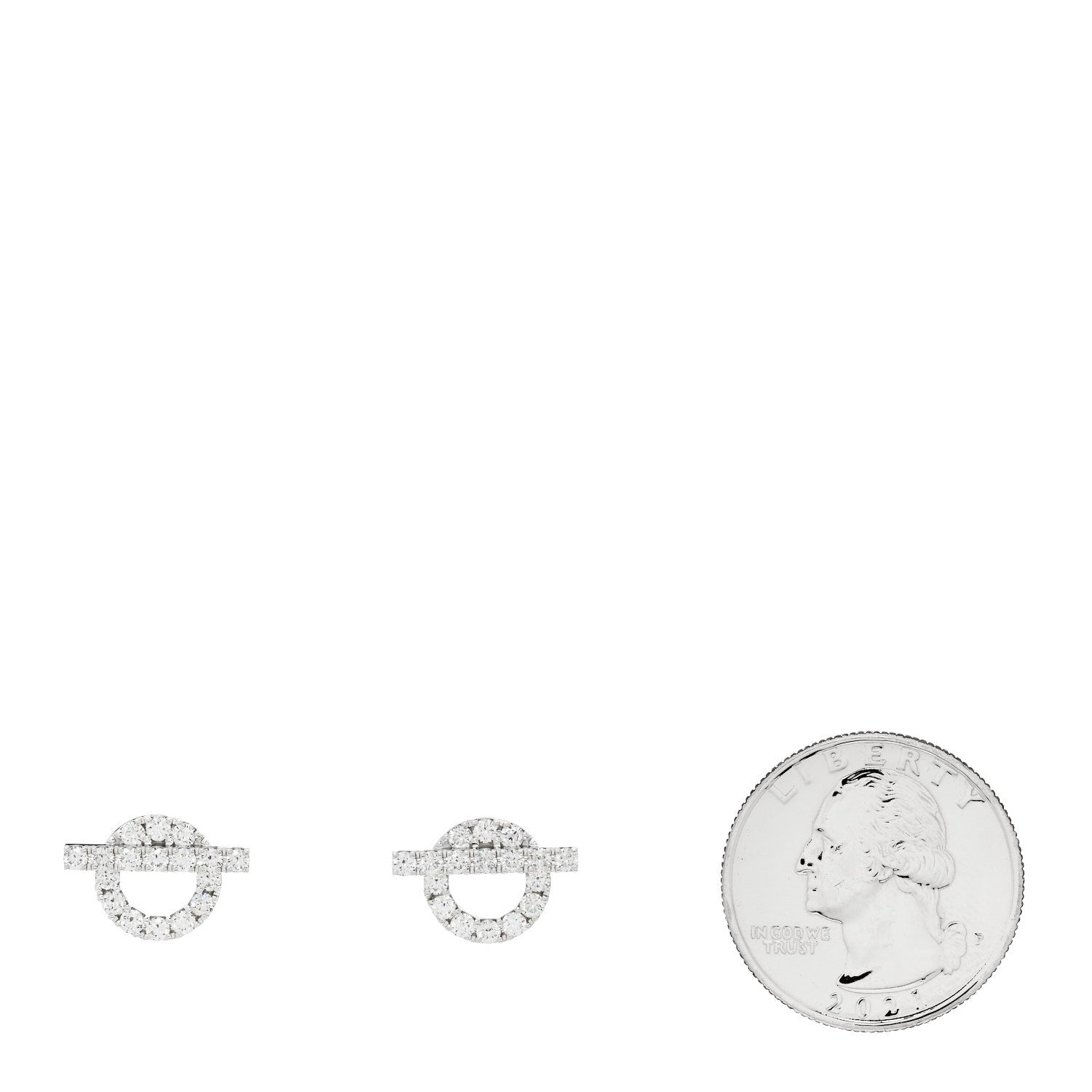 18K White Gold Diamond Finesse Earrings
