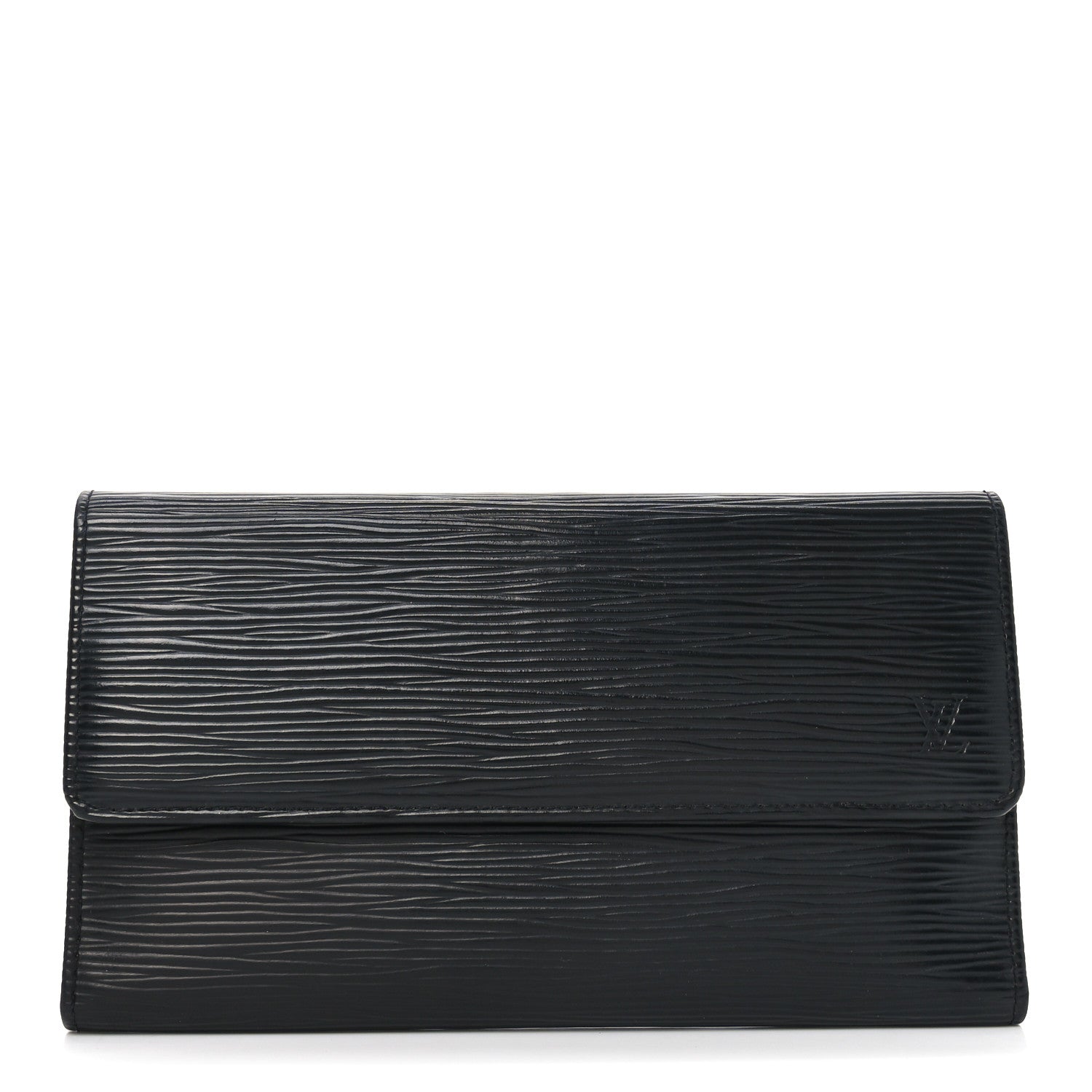 Epi Porte Tresor International Wallet Black