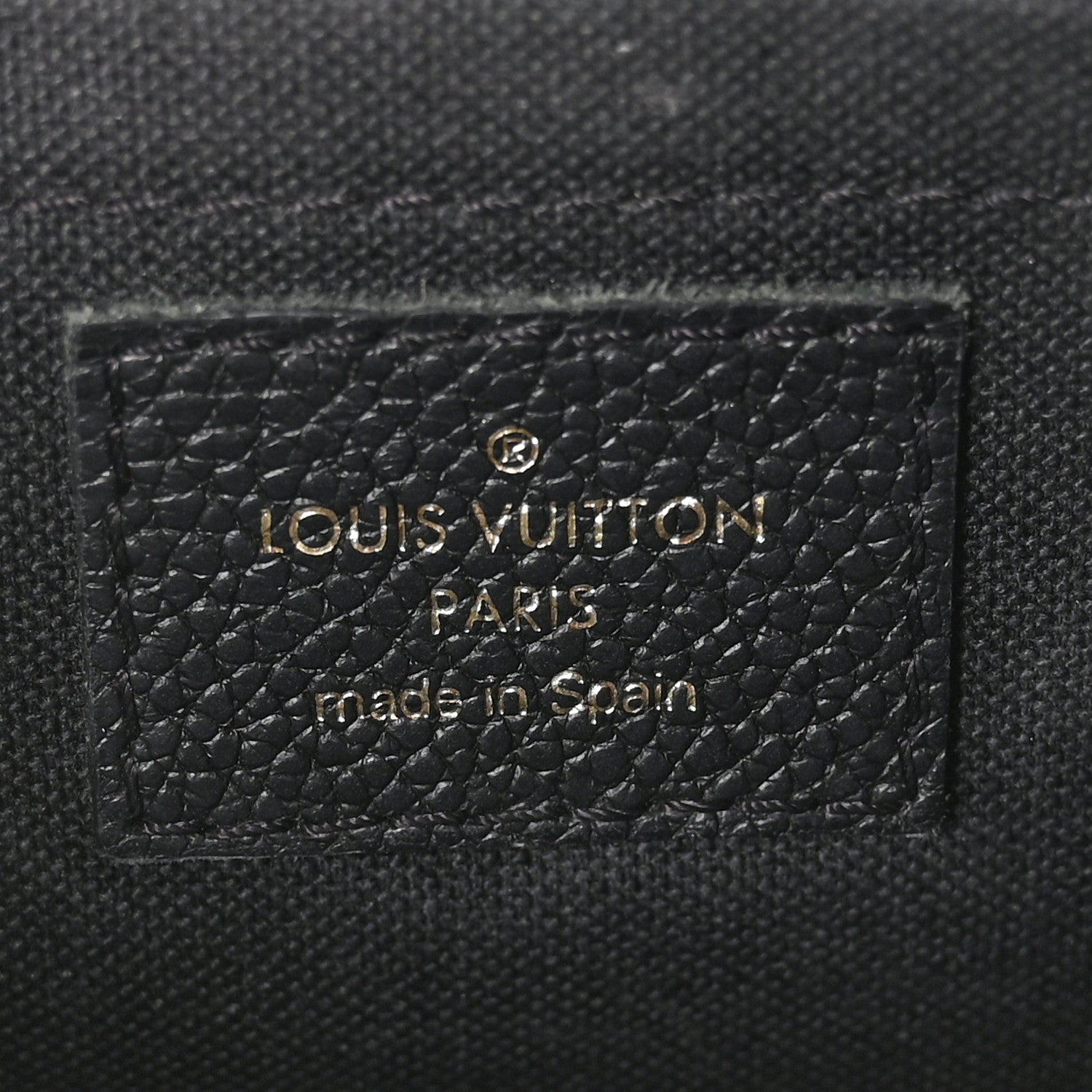 Monogram Pallas Clutch Black