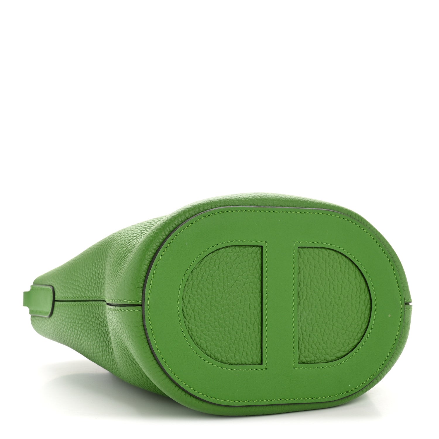 Taurillon Clemence Swift In-The-Loop 18 Bag Vert Yucca