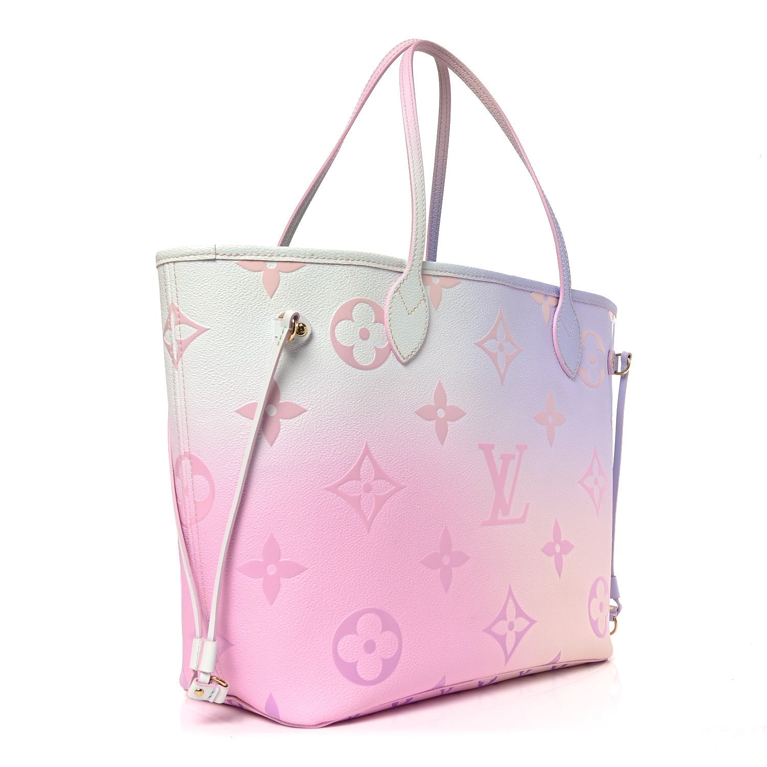 Monogram Giant Spring In The City Neverfull MM Sunrise Pastel