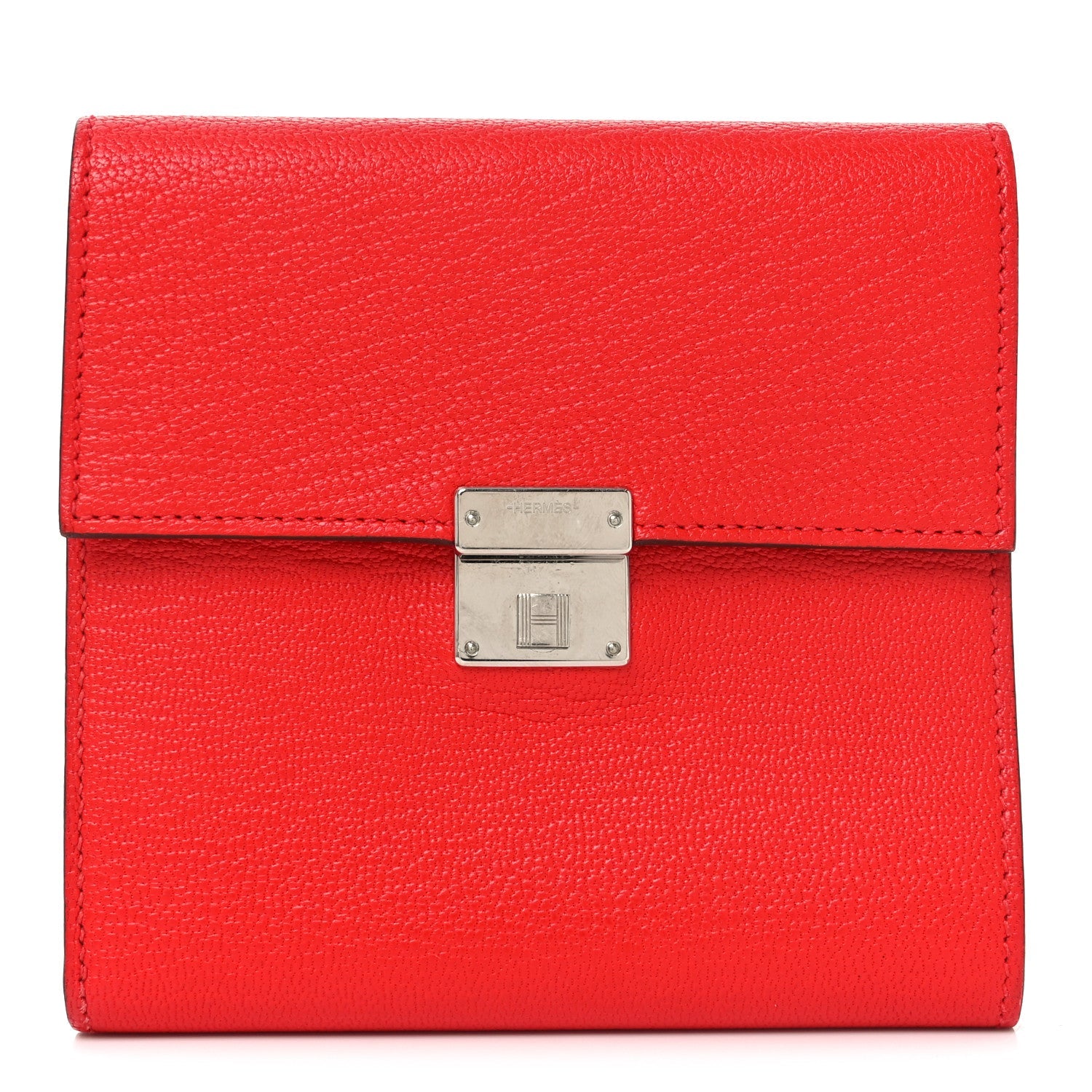 Chevre Mysore Clic 12 Wallet Vermillion