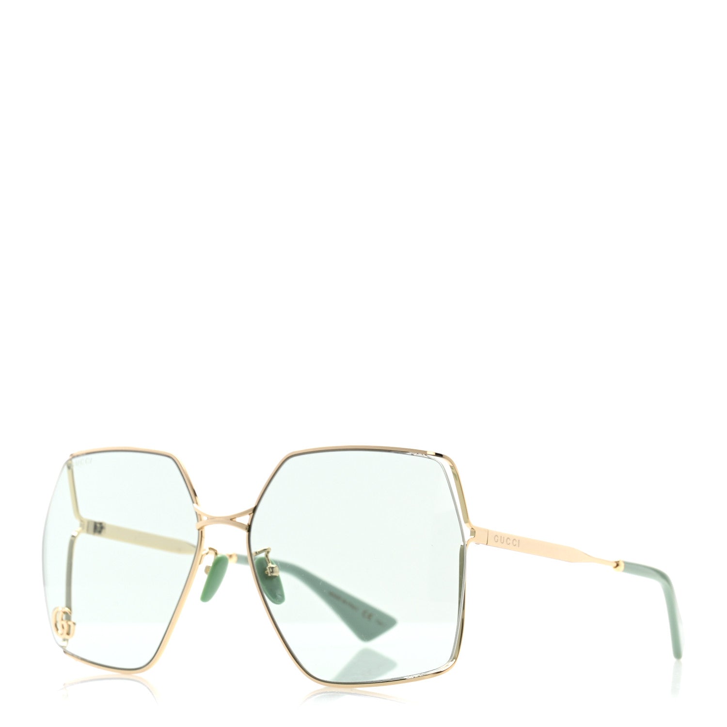 Metal Sunglasses GG0817S Green
