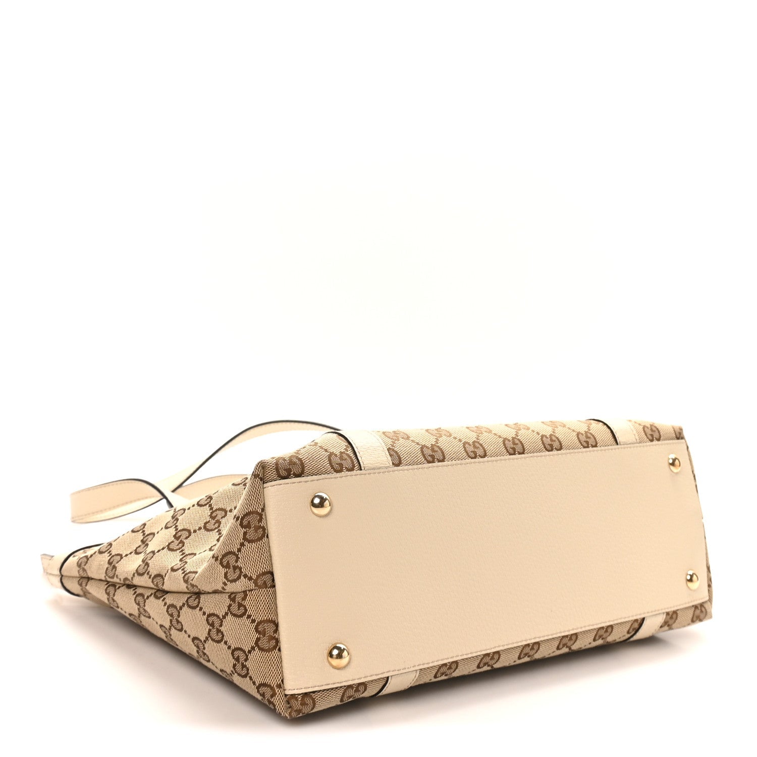Monogram Medium Abbey Tote Off White