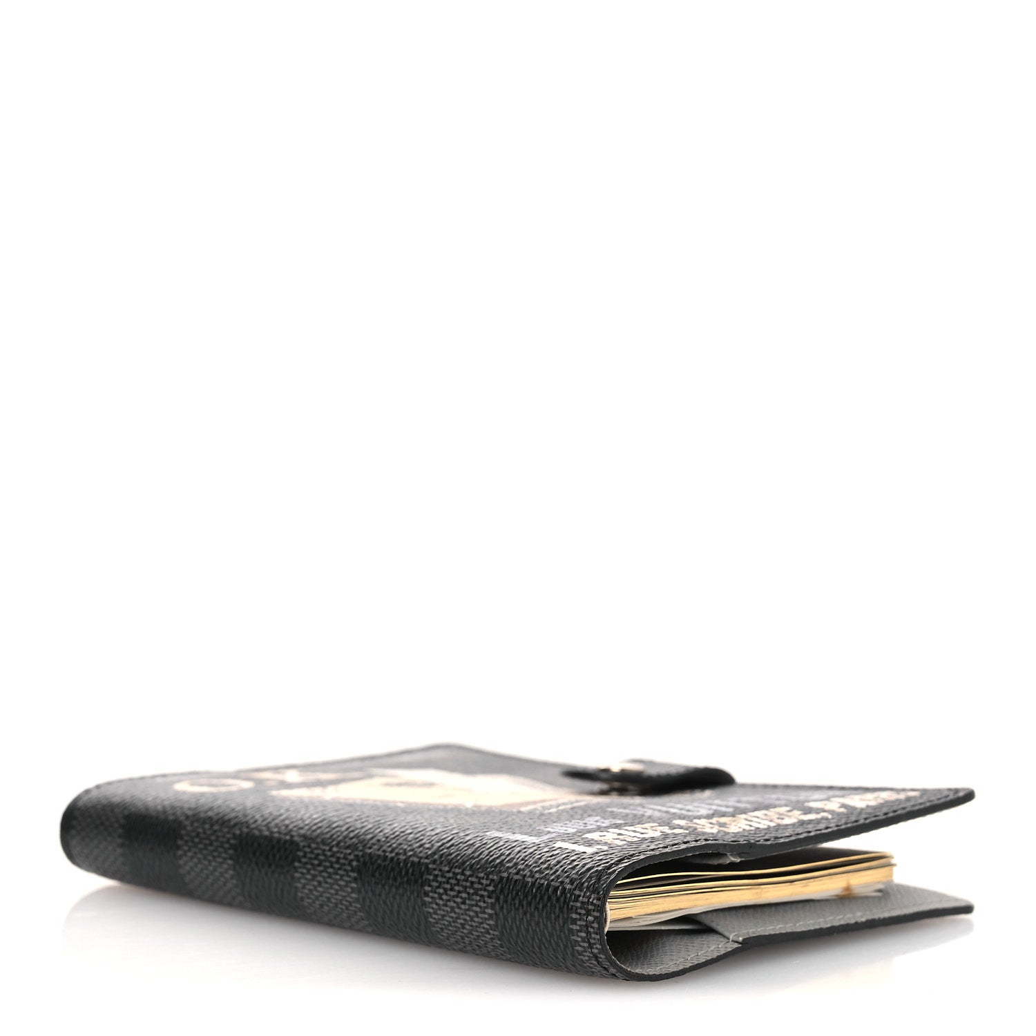 Damier Graphite Small Ring Trunks Agenda Cover
