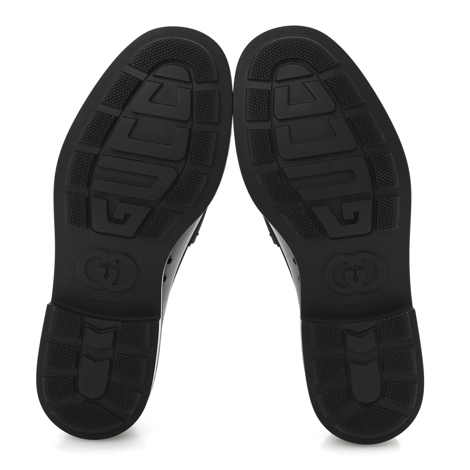 Rubber Enamel Horsebit Mens Loafers 9 Black