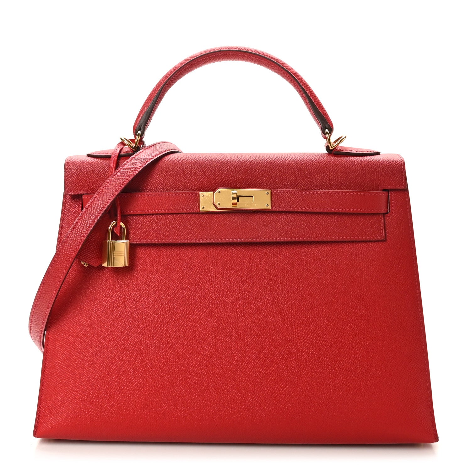 Epsom Kelly Sellier 32 Rouge Casaque
