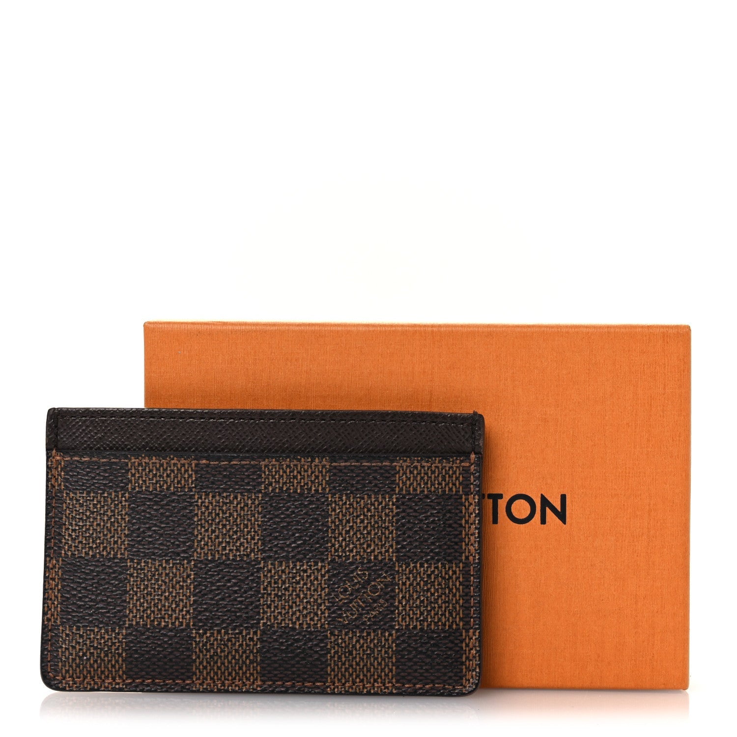 Damier Ebene Card Holder