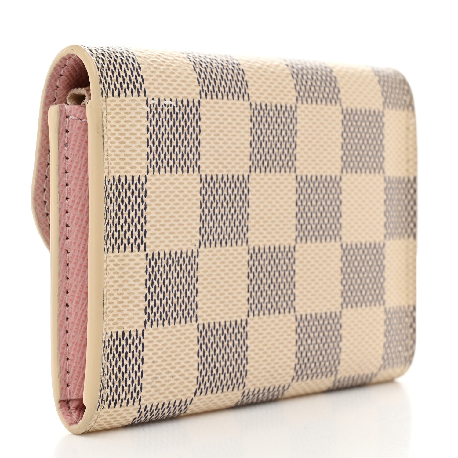 Damier Azur Rosalie Coin Purse Rose Ballerine