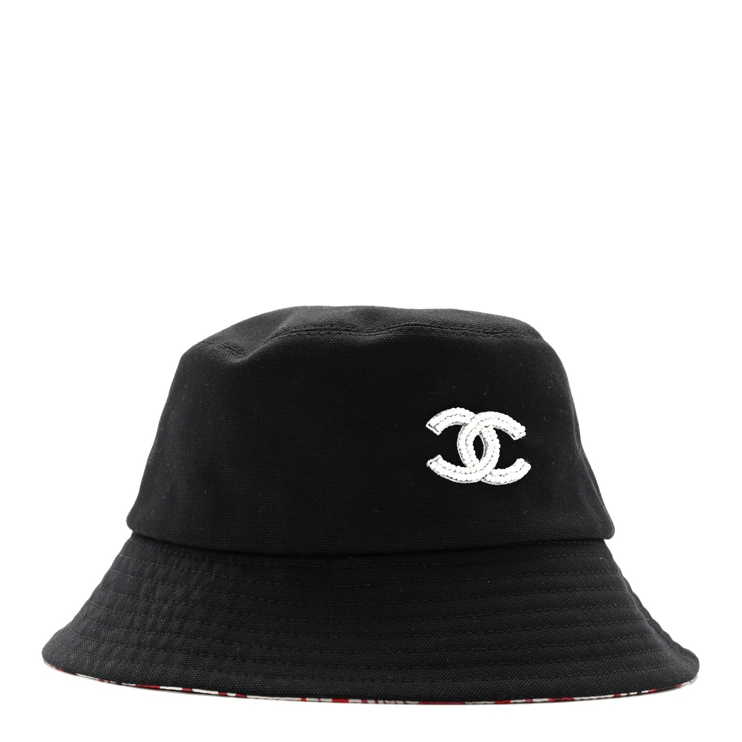 Cotton Pearl CC Bucket Hat S Black