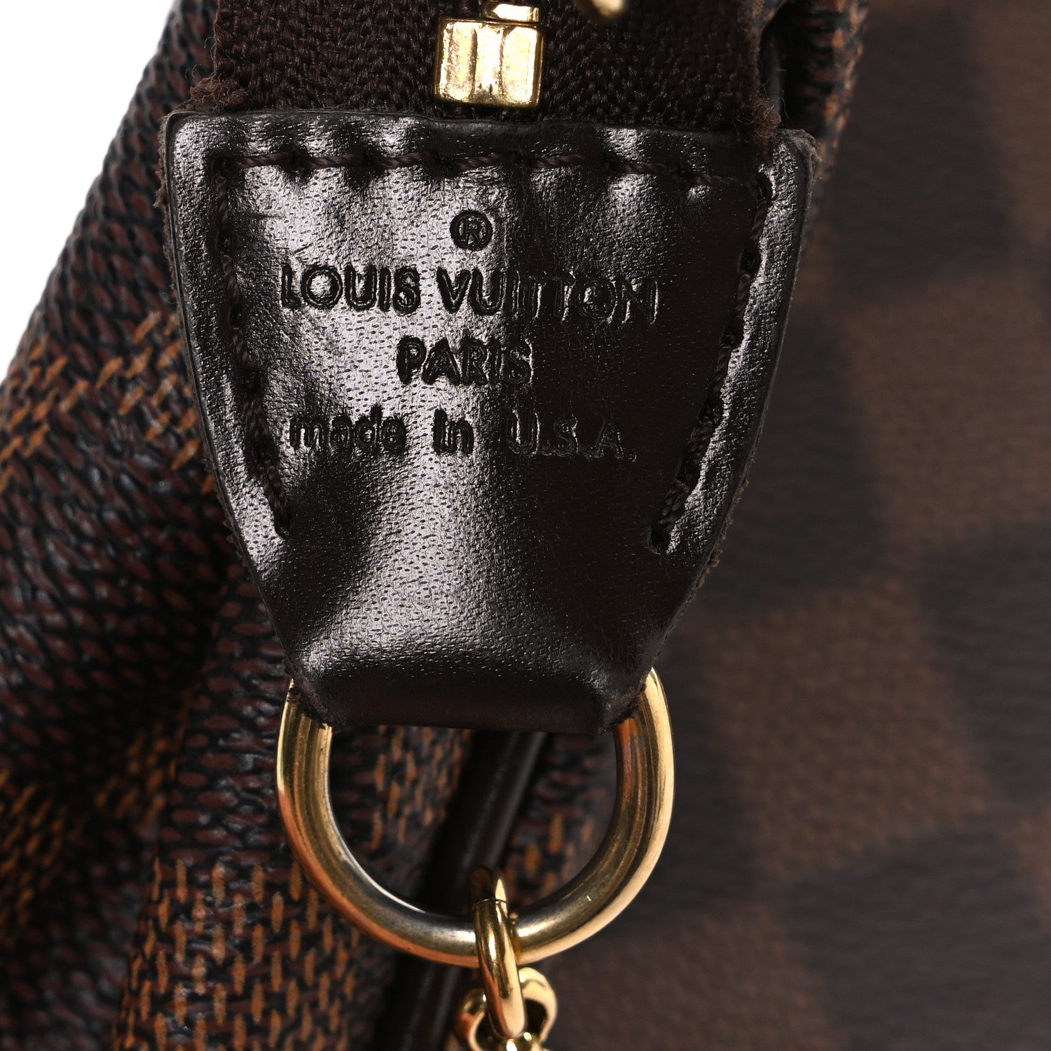 Damier Ebene Eva Clutch
