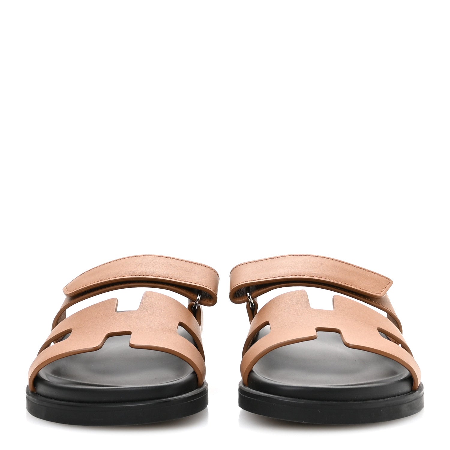Calfskin Womens Chypre Sandals 36 Naturel