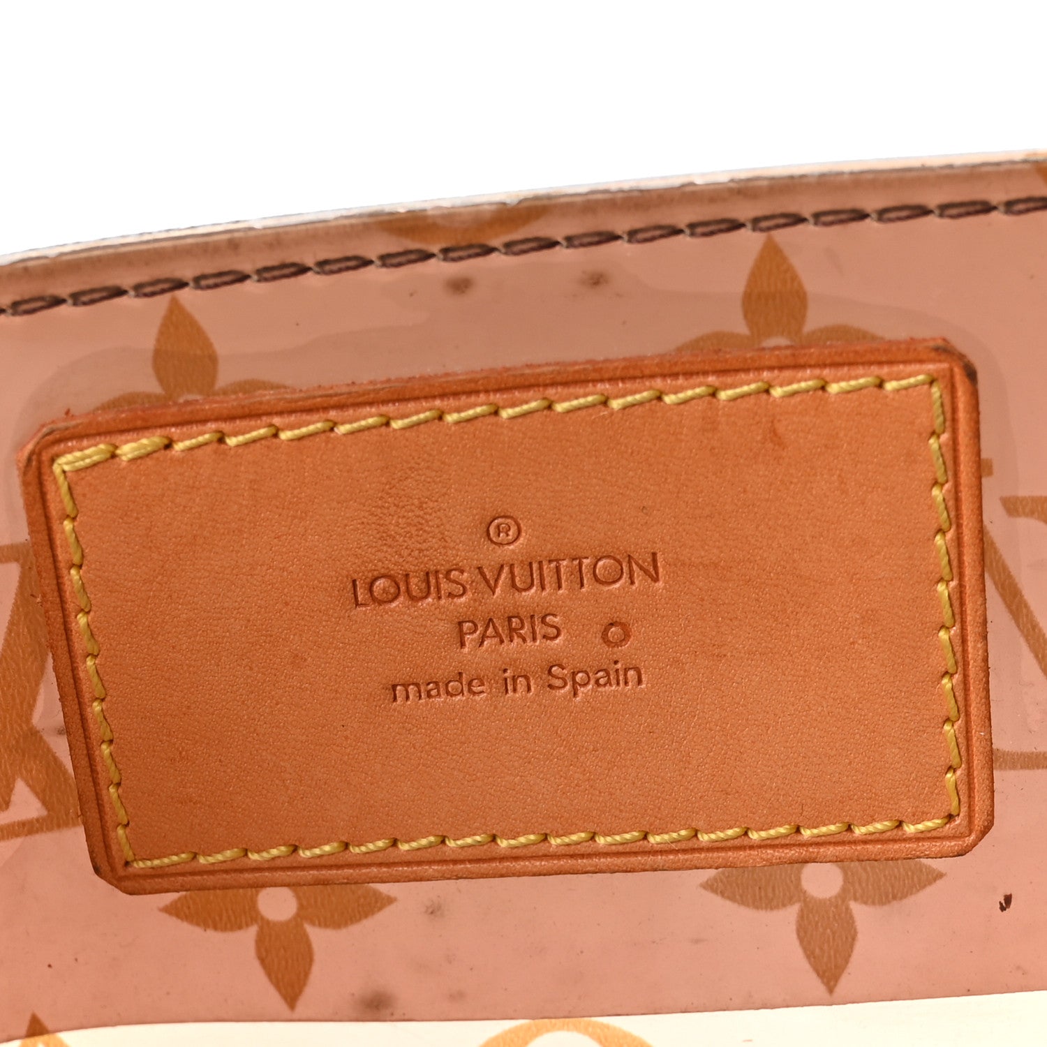 Vinyl Cabas Sac Ambre MM