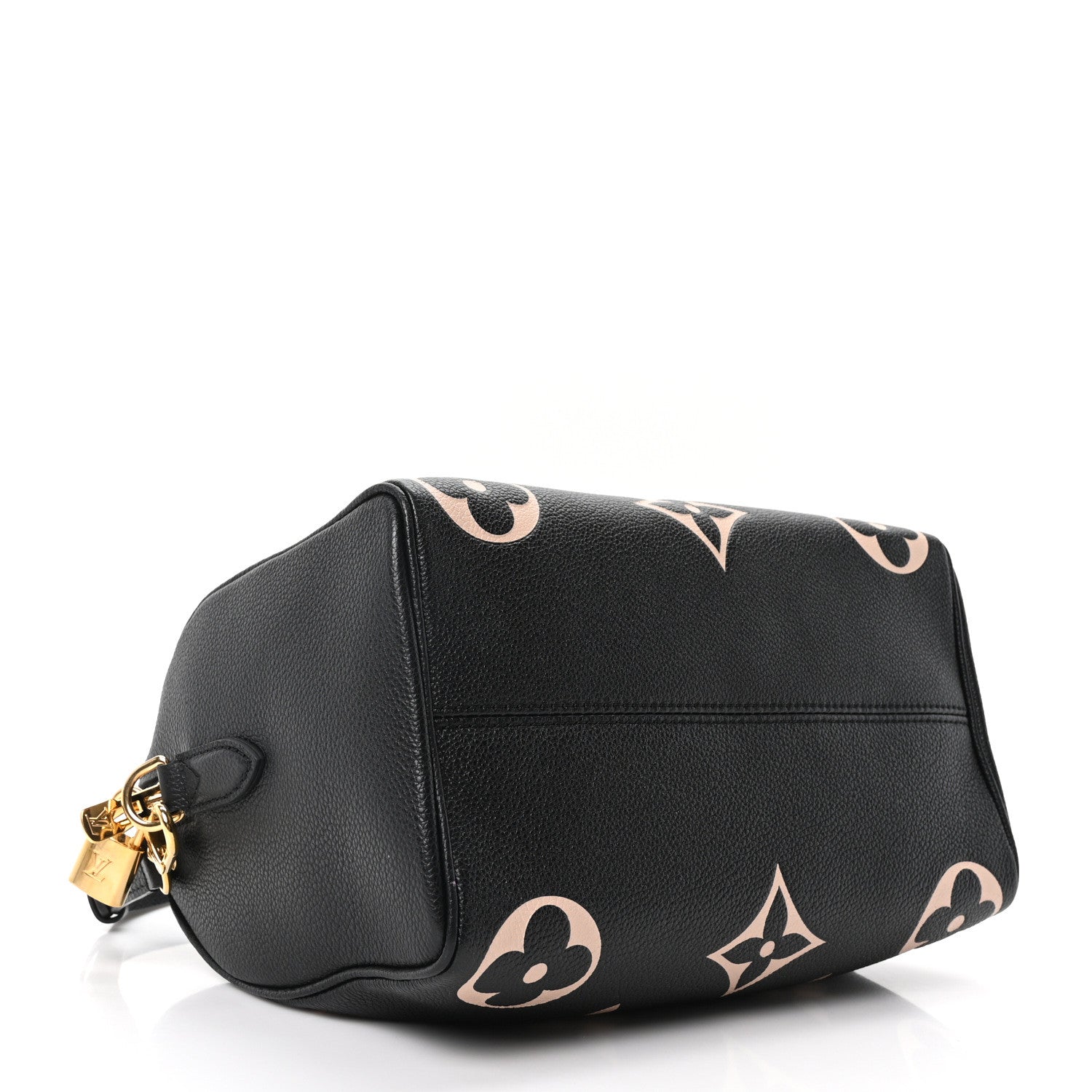 Empreinte Monogram Giant Speedy Bandouliere 25 Black Beige