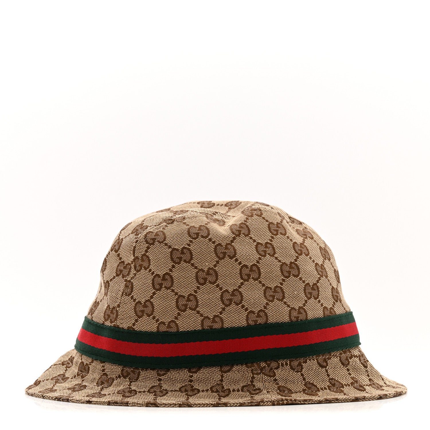 Monogram Web Bucket Hat M Brown