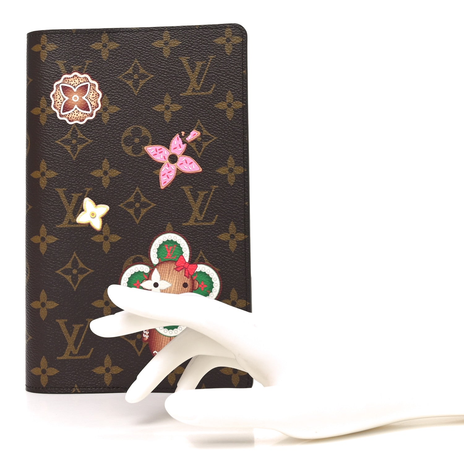 Monogram Emily Notebook Cover MM Coquelicot