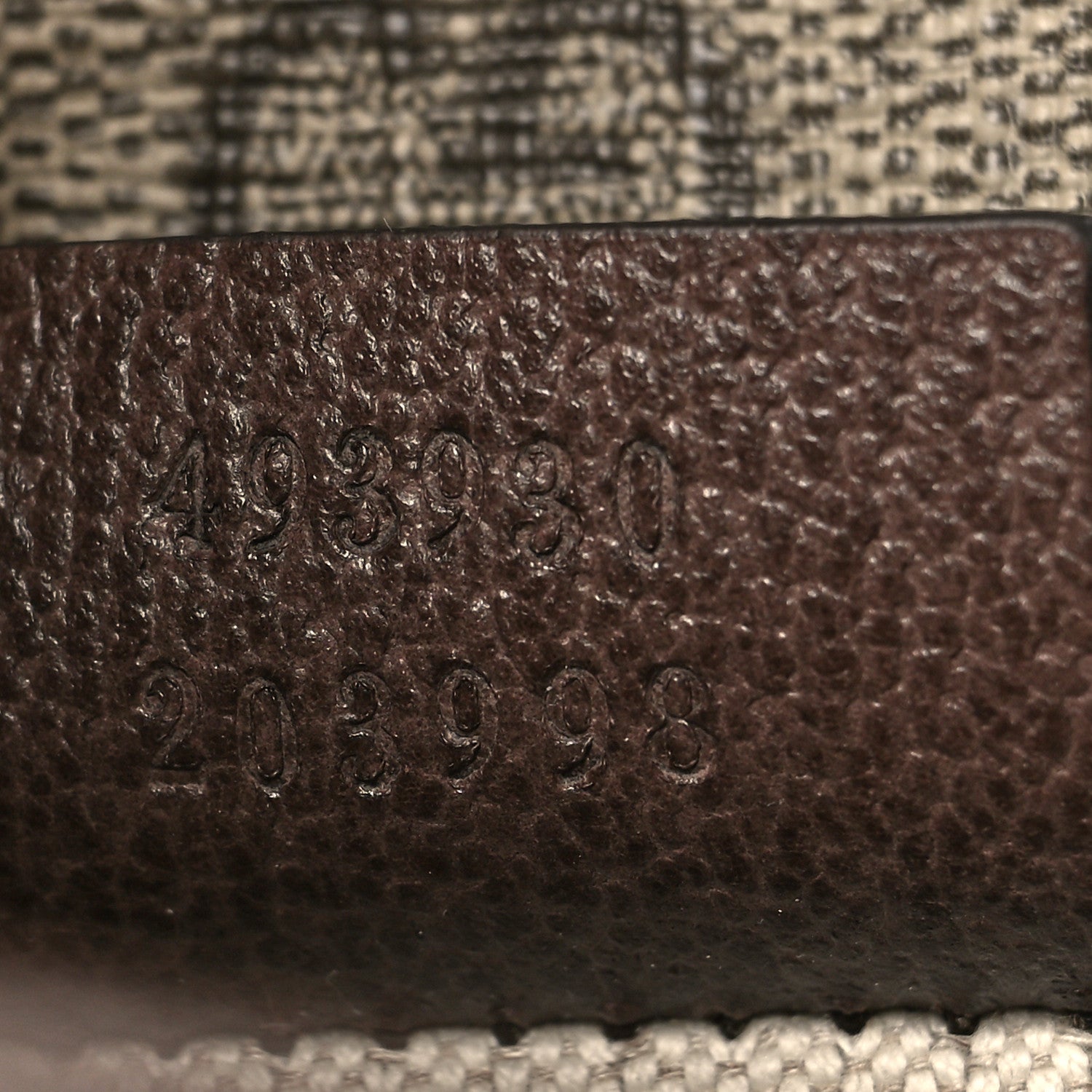 GG Supreme Monogram Neo Vintage Web Belt Bag Brown