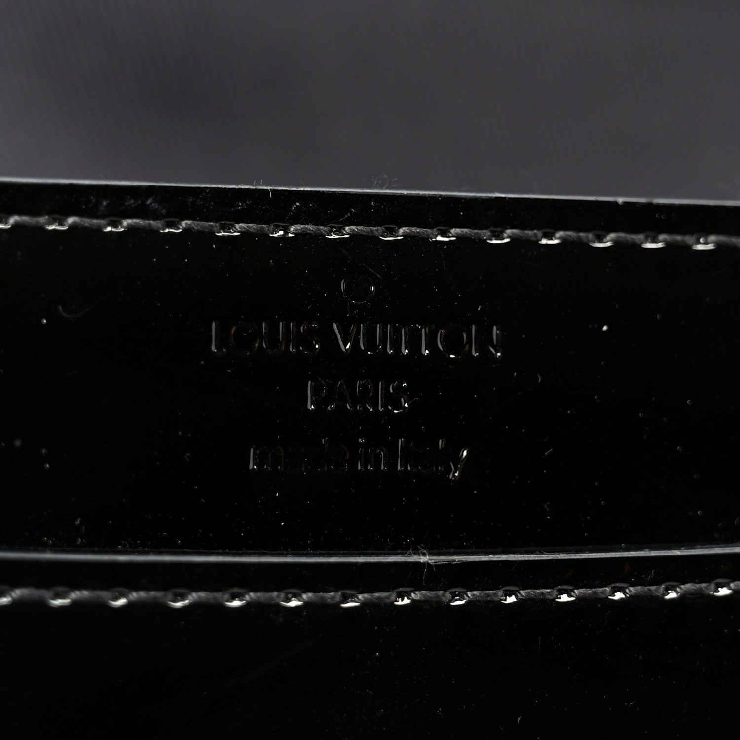 Patent Louise EW Clutch Black