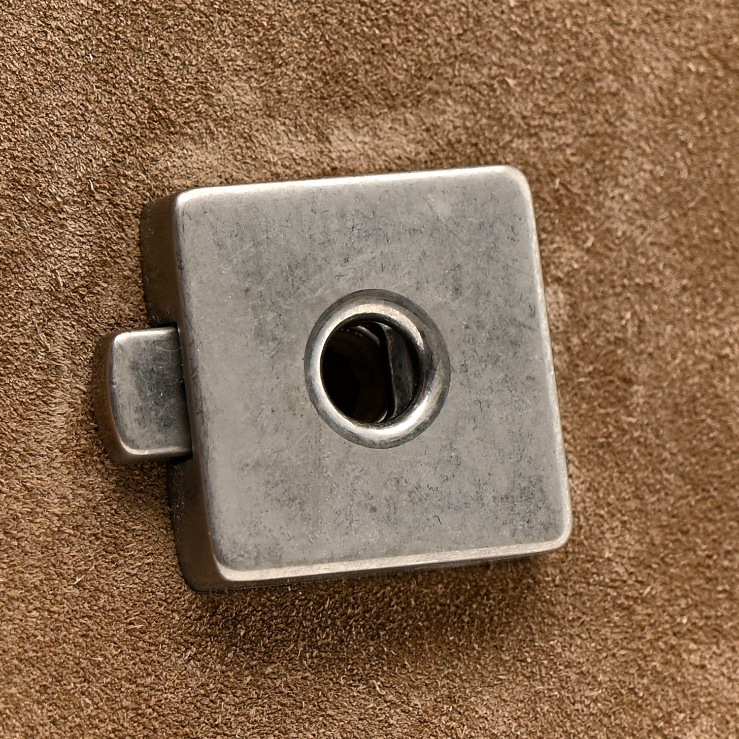 Suede Medium Dionysus Shoulder Bag Taupe