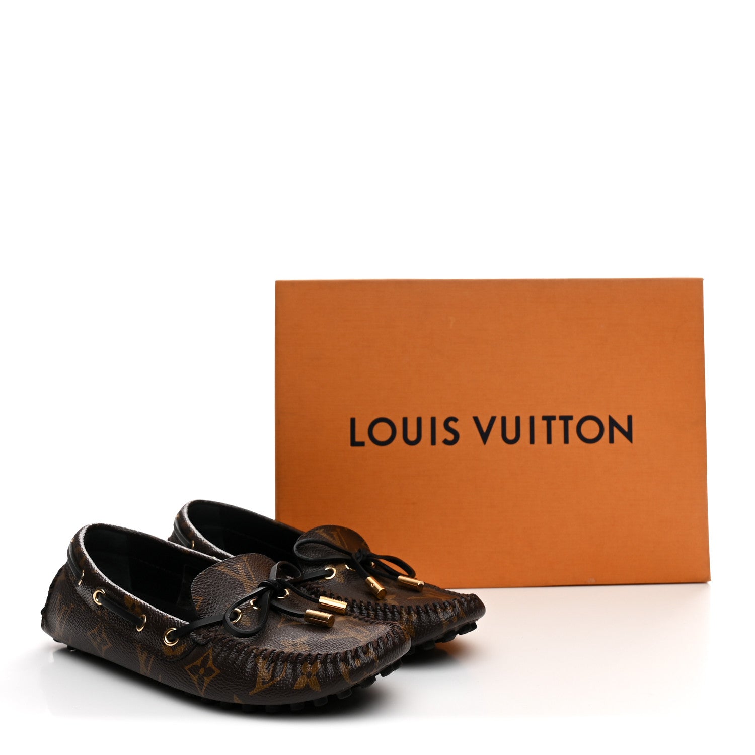 Patent Monogram Gloria Loafers 35