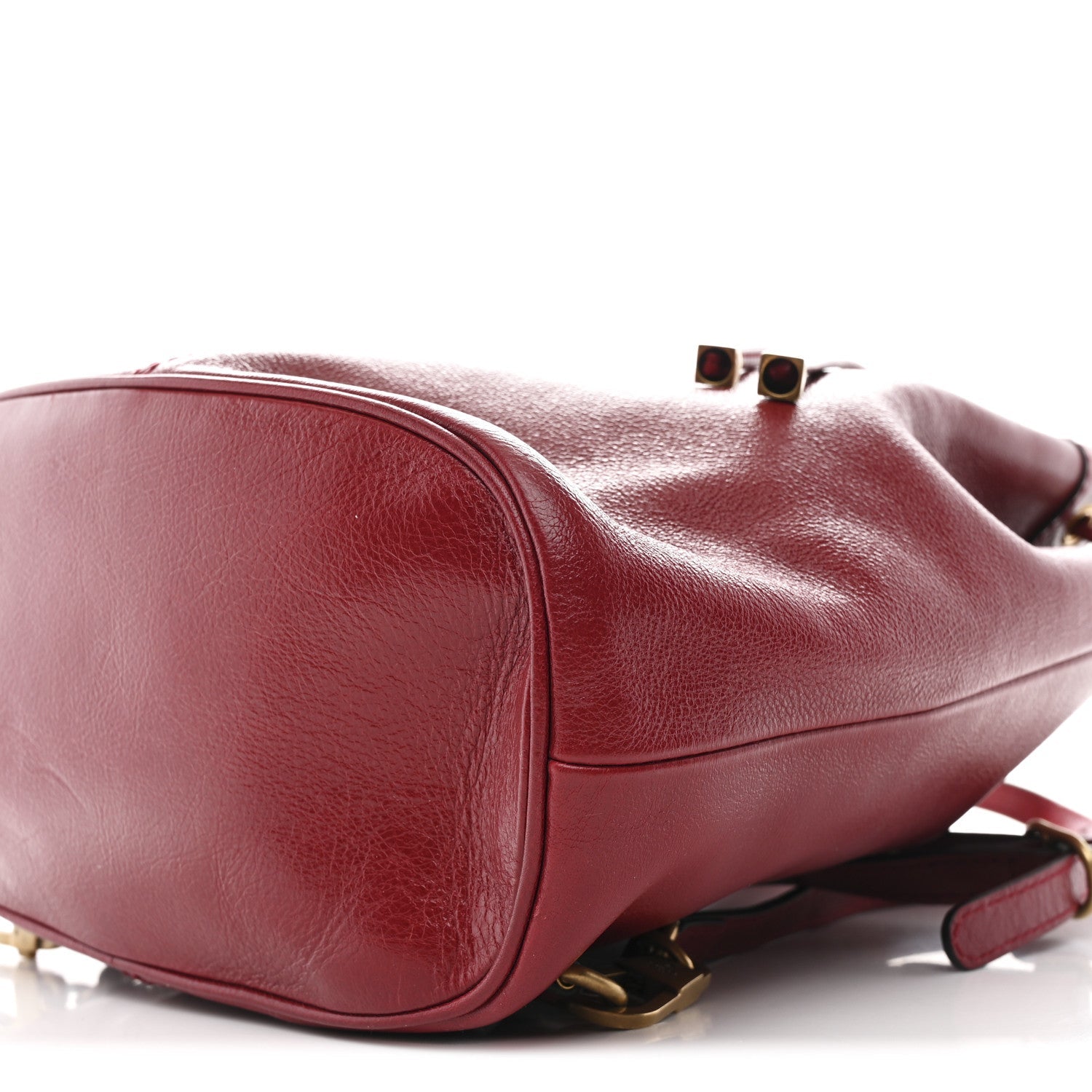 Piuma Lux Energy Medium Re(Belle) Convertible Bucket Bag Hibiscus Red