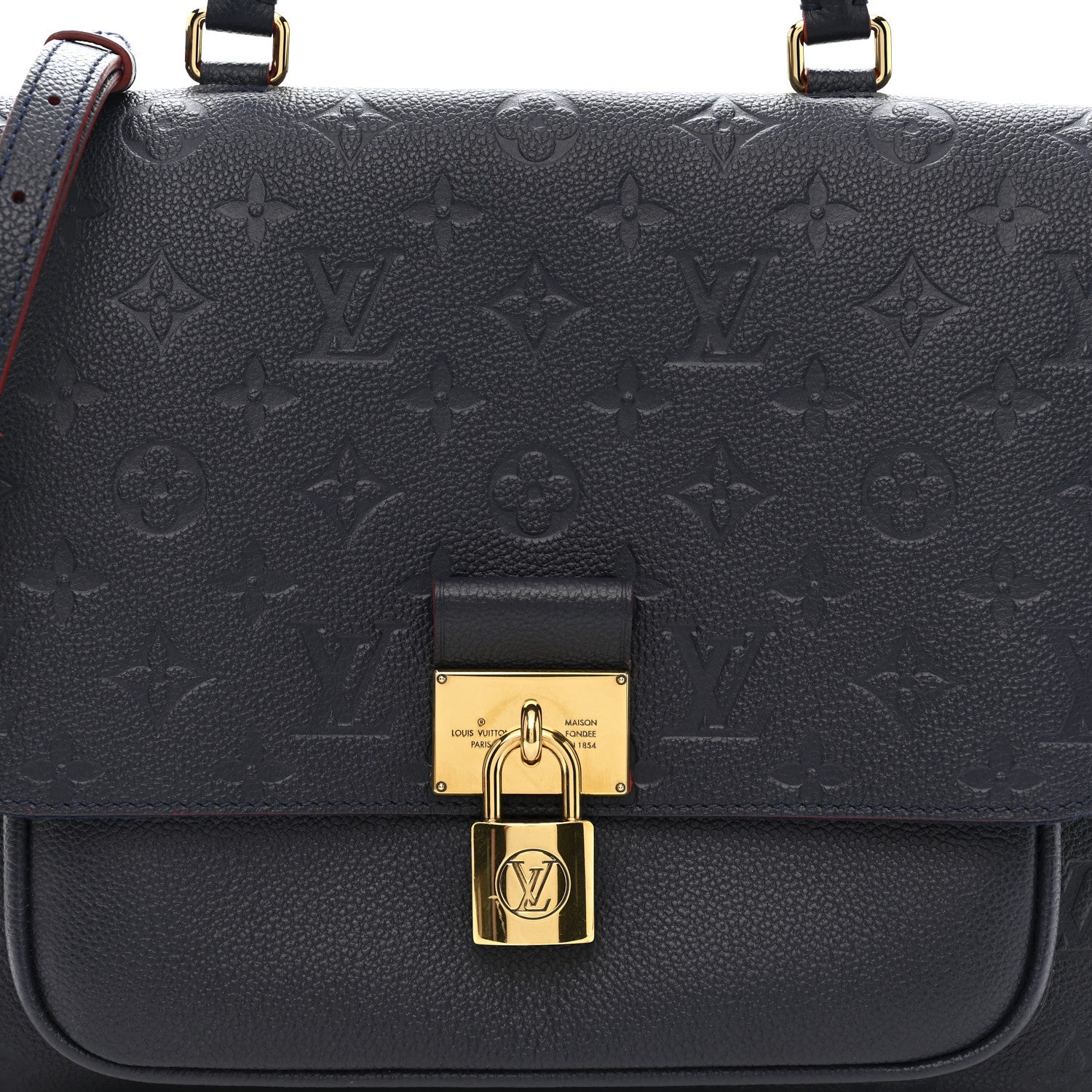 Empreinte Marignan Marine Rouge