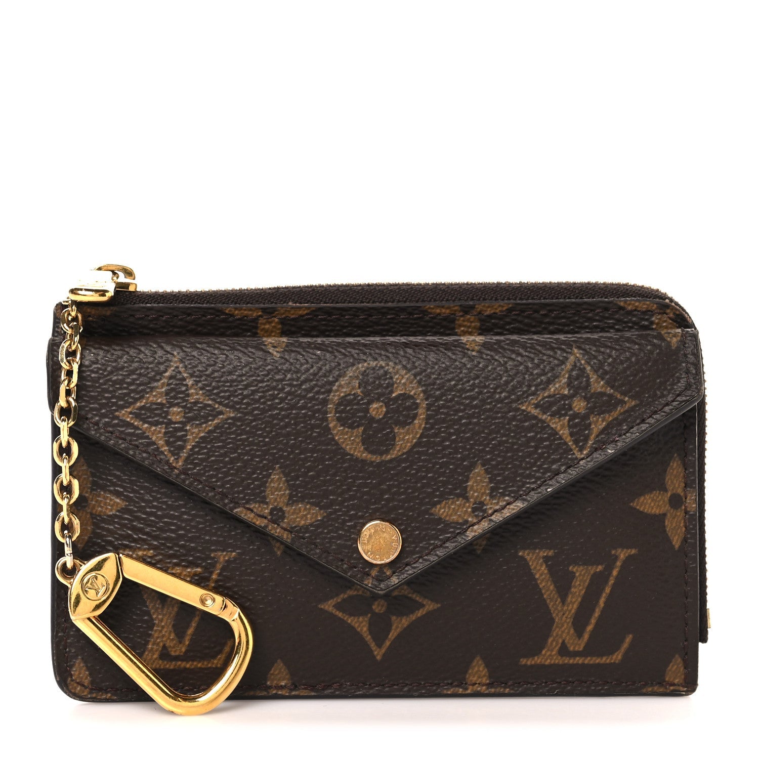 Monogram Recto Verso Card Holder Black