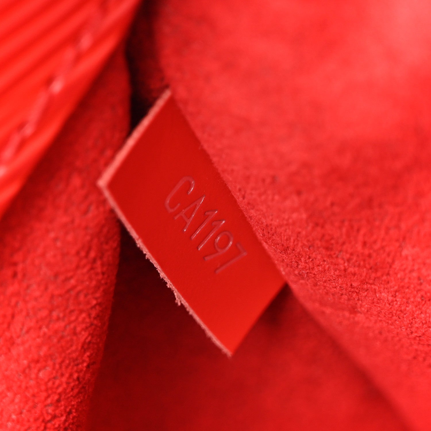 Monogram Epi Saint Michel Coquelicot