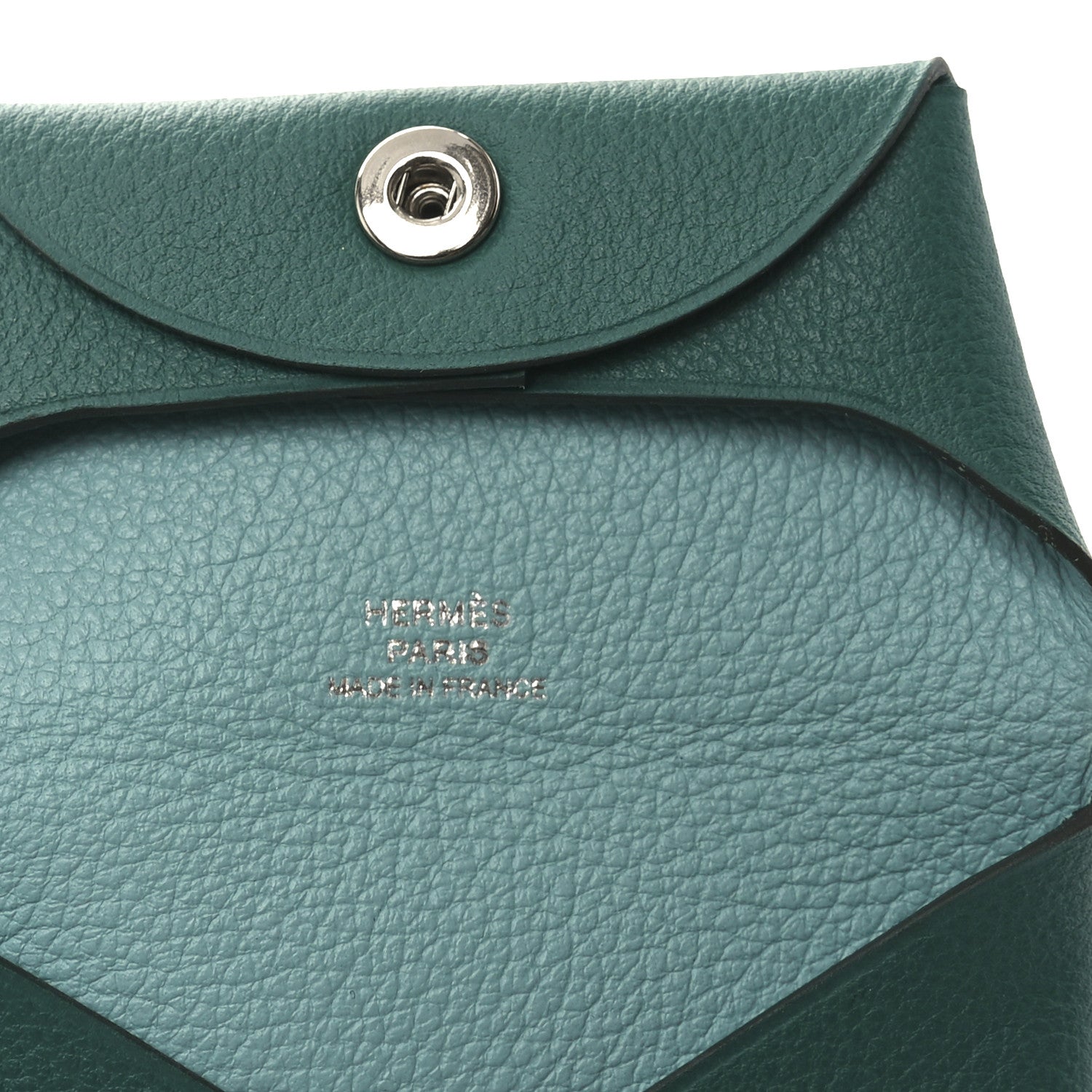 Evercolor Calvi Verso Card Case Malachite Bleu Atoll