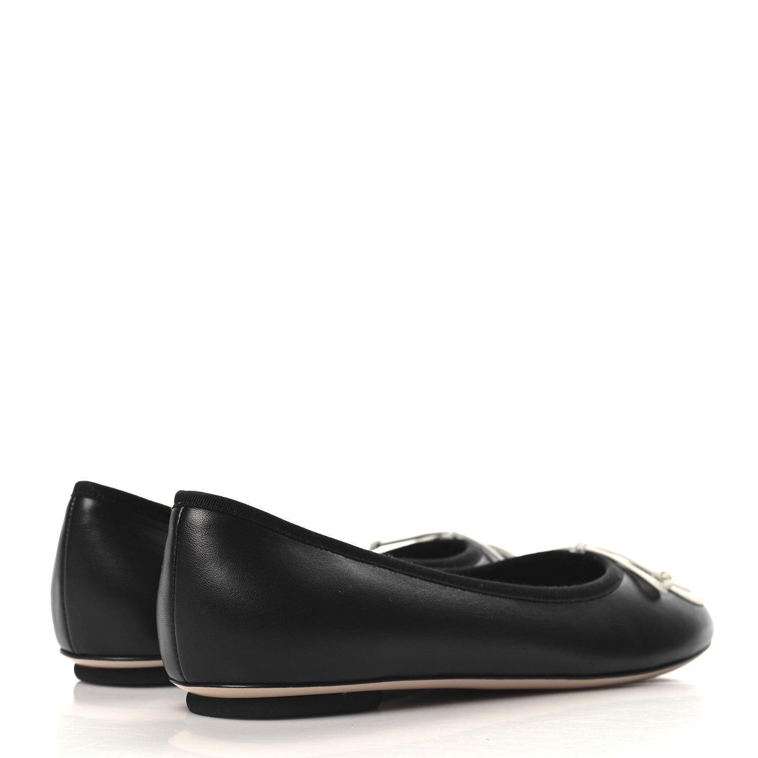 Malaga Kid Jarret Ballet Flats 37.5 Black White