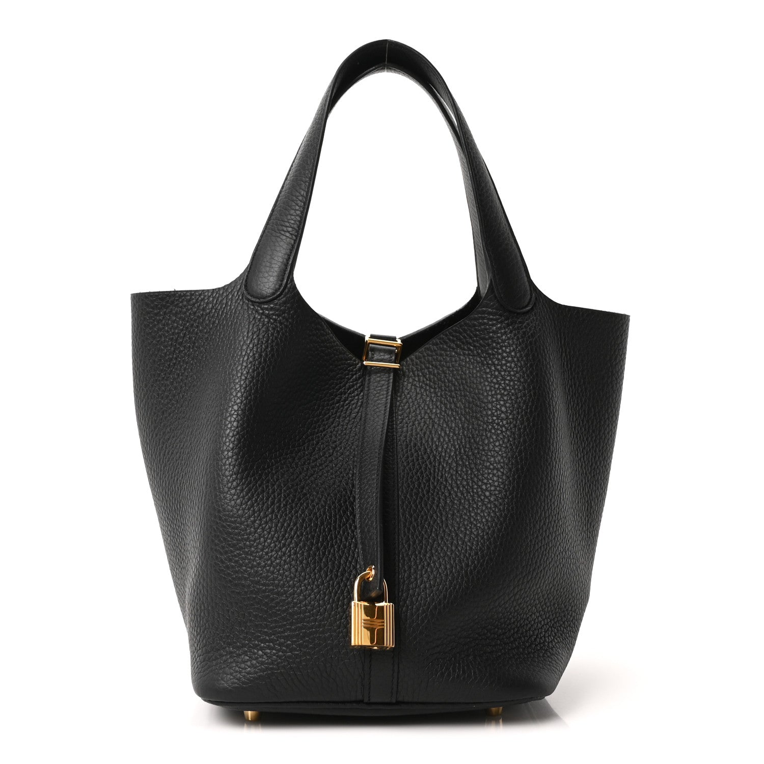 Taurillon Clemence Picotin Lock 22 MM Black