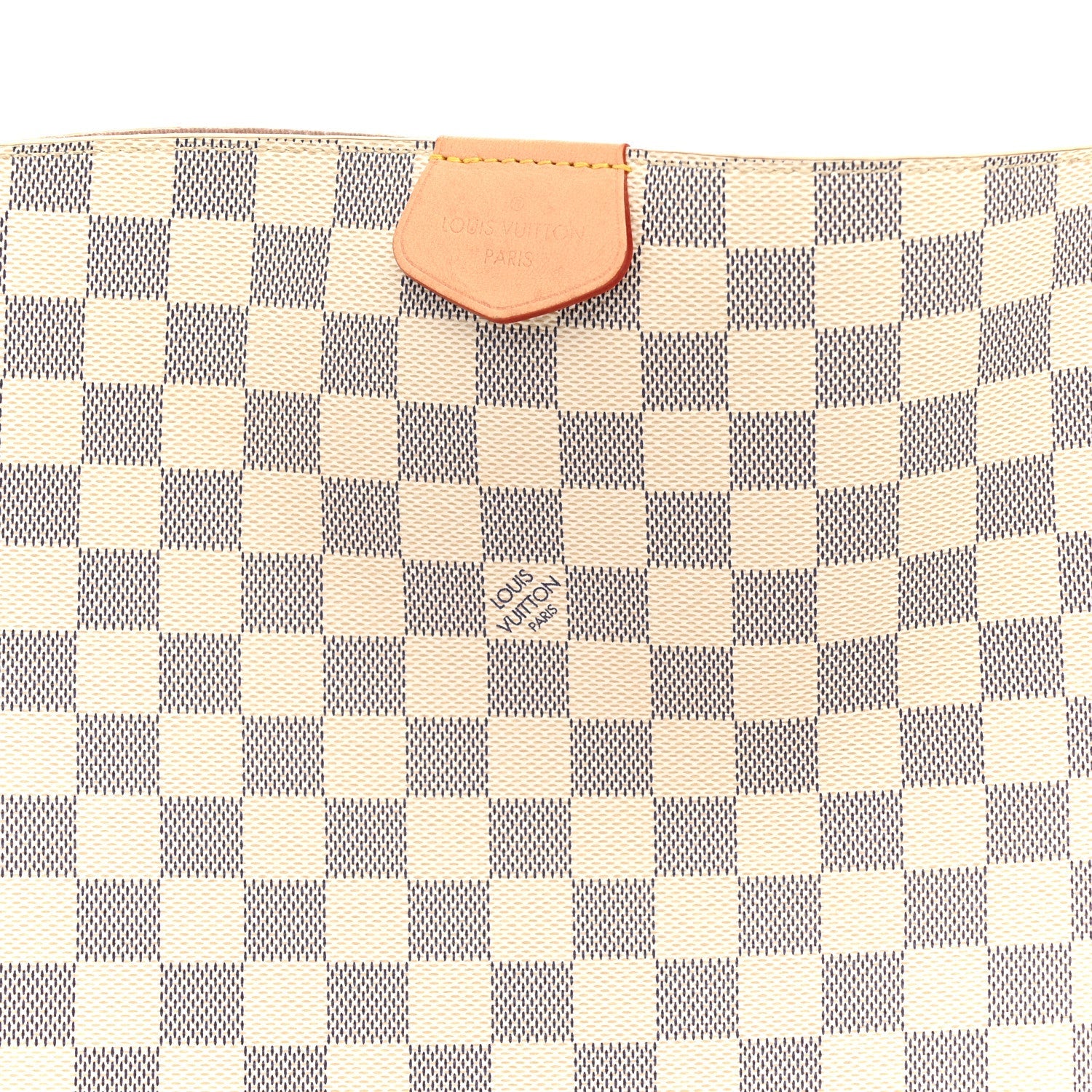 Damier Azur Graceful MM Rose Ballerine