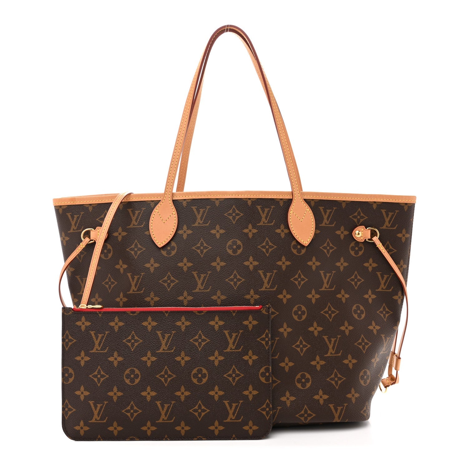 Monogram Neo Neverfull MM Cherry