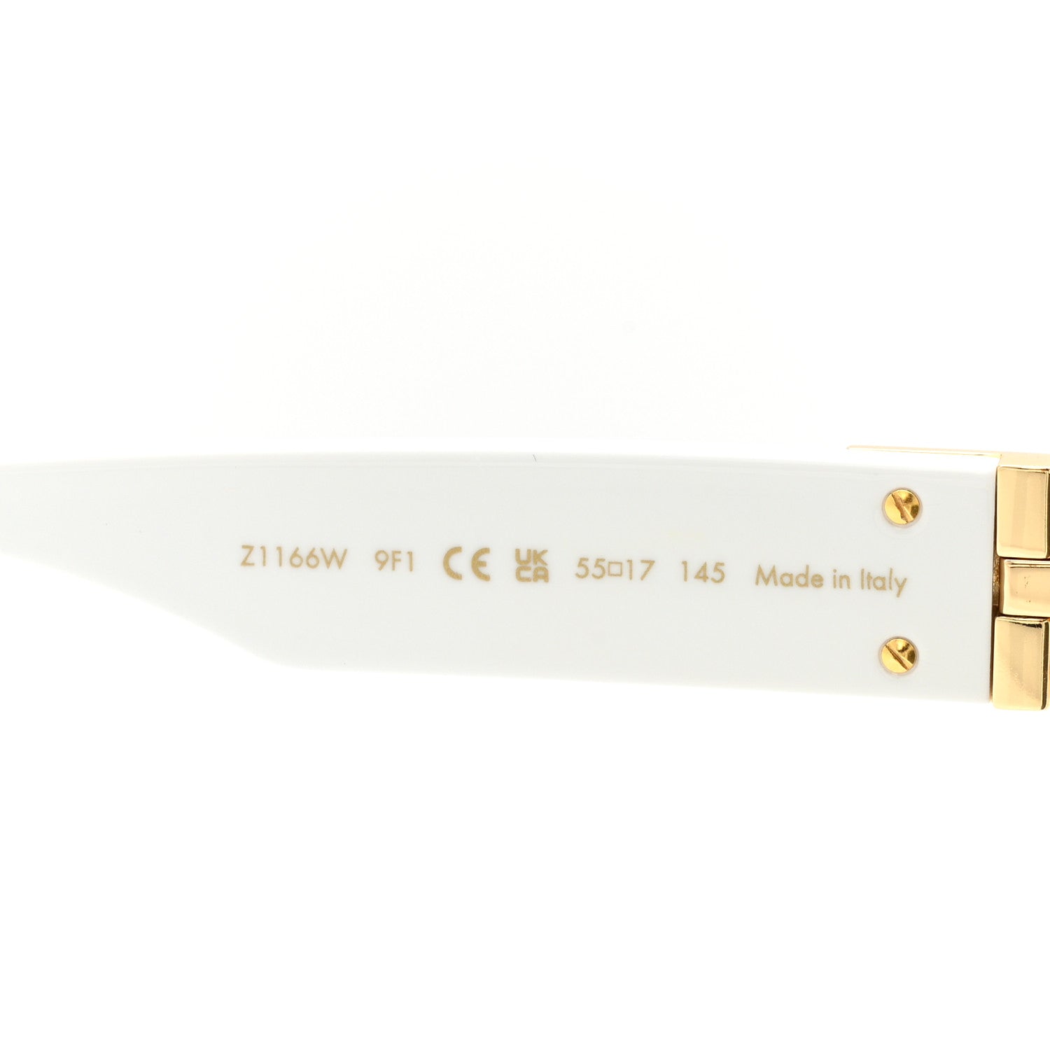 Acetate 1.1 Millionaires Z1166W Sunglasses White