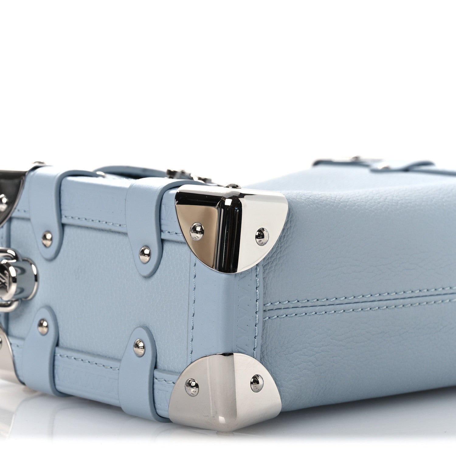 Calfskin Side Trunk PM Blue