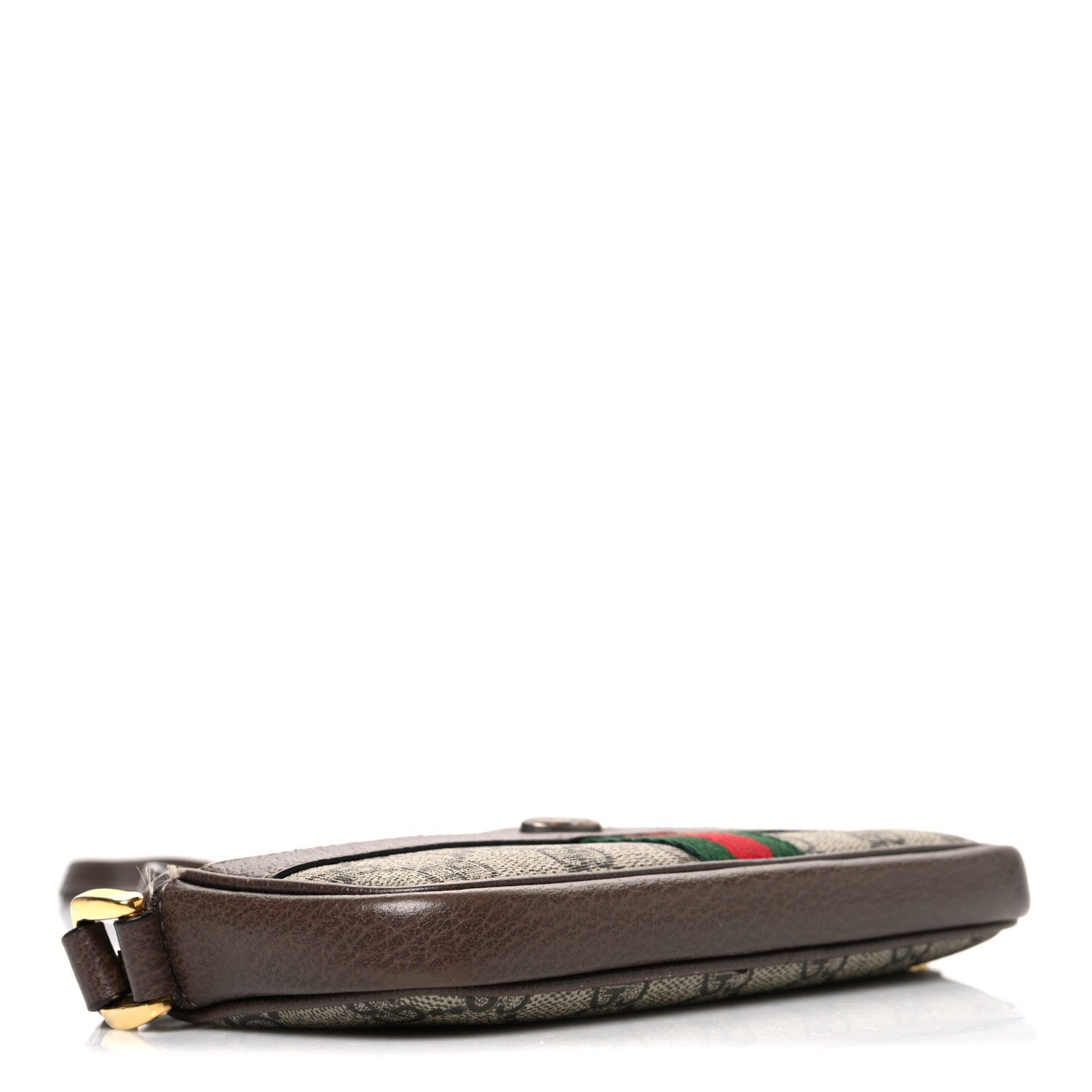 GG Supreme Monogram Web Mini Ophidia GG Bag Brown