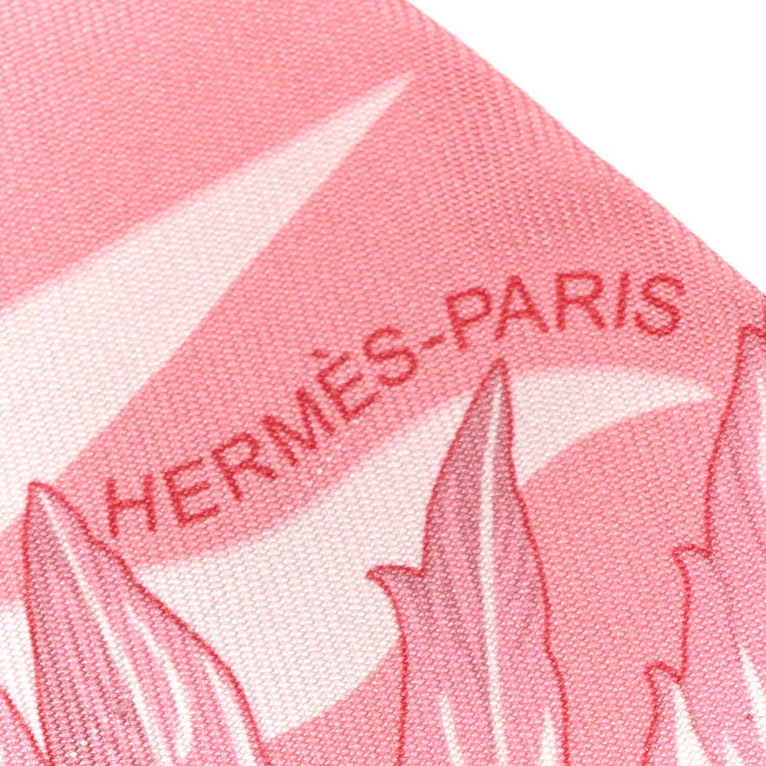 Silk Cheval Phoenix Twilly Grenadine Rose Gris