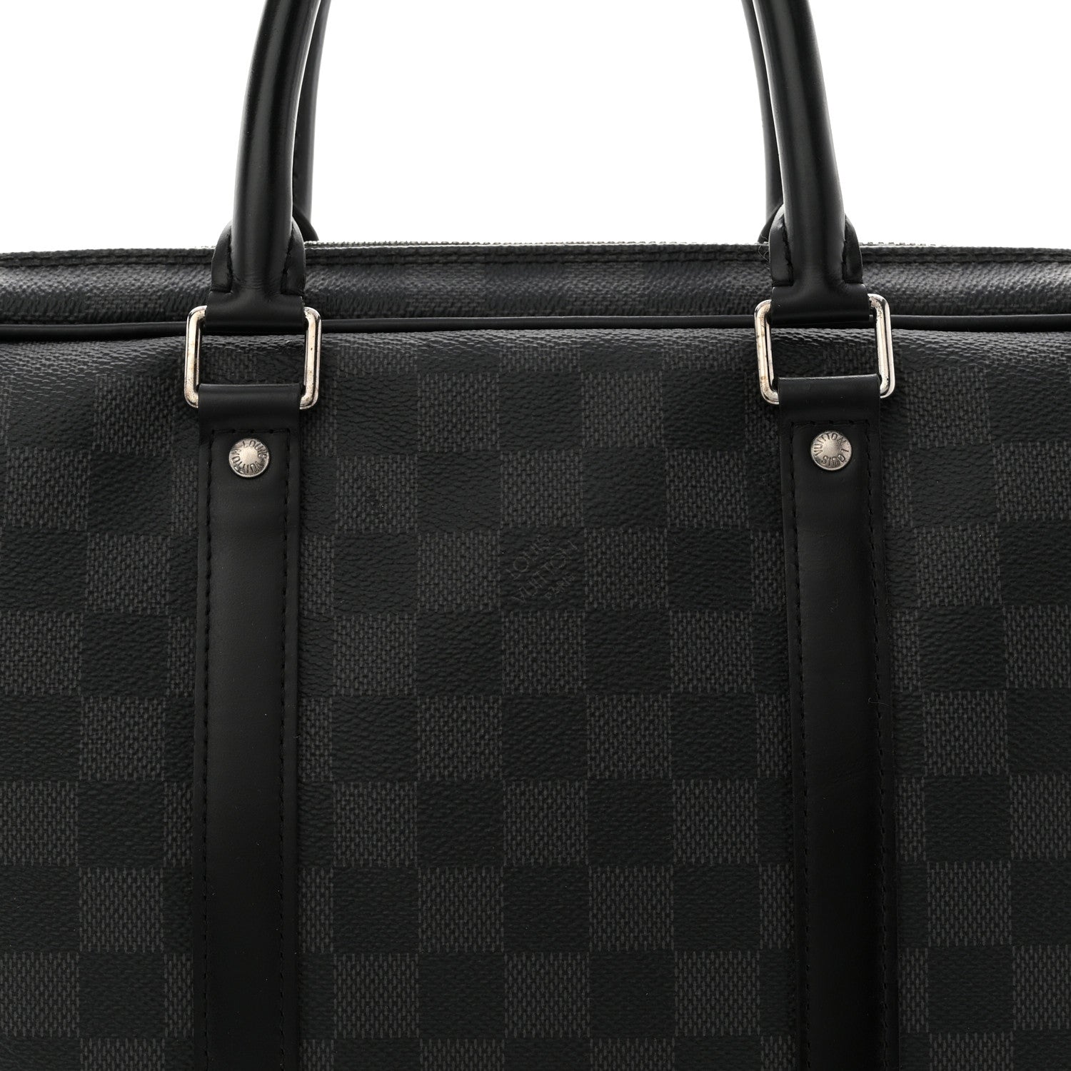 Damier Graphite Porte Documents Voyage PM