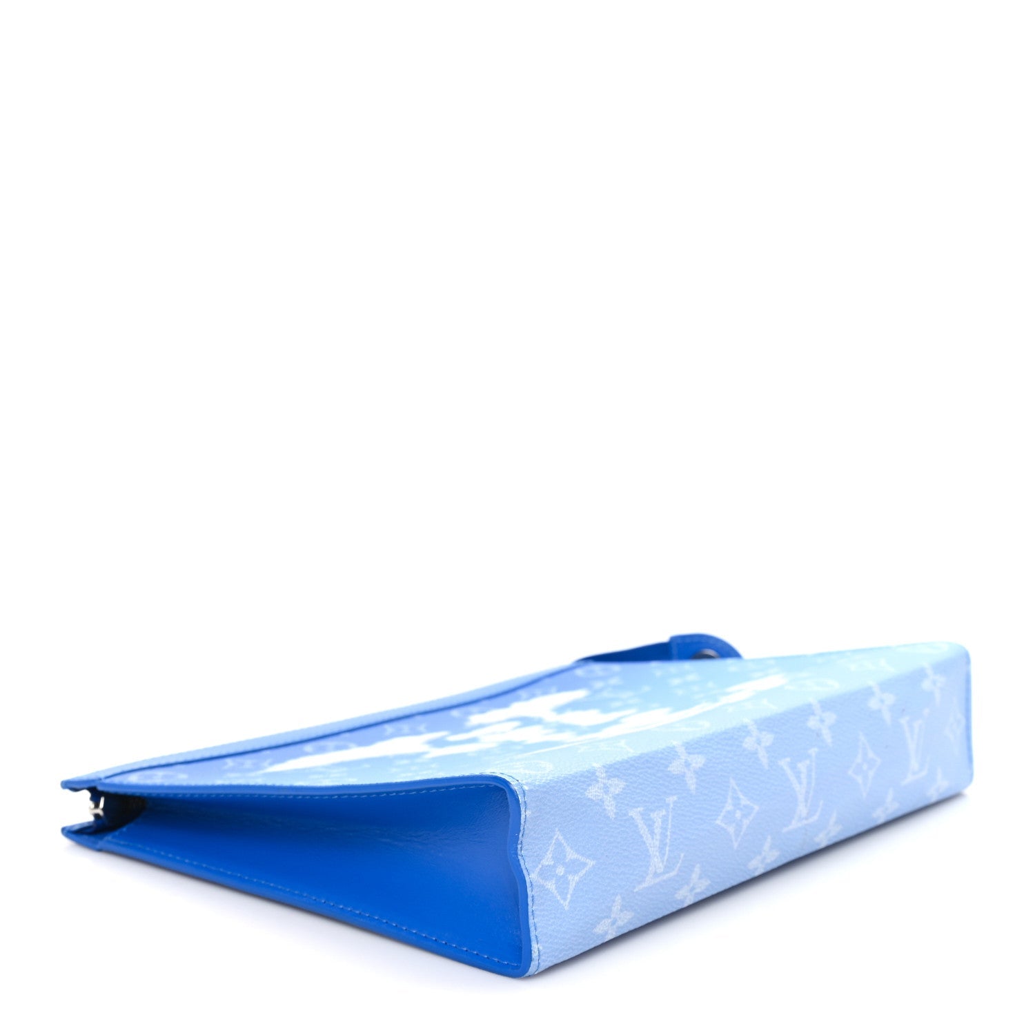 Monogram Clouds Pochette Voyage MM A4 Blue
