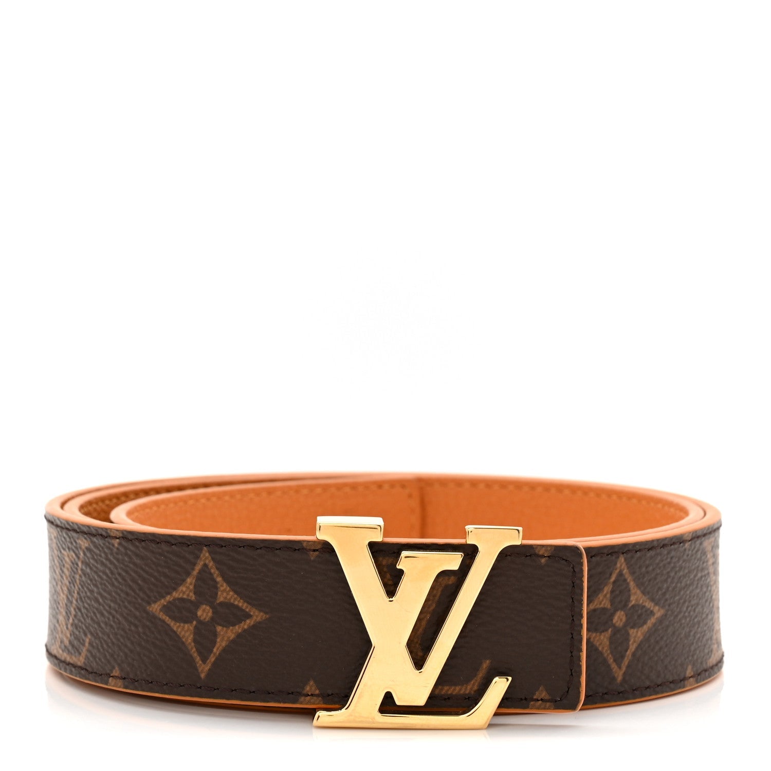 Calfskin Monogram 20mm LV Iconic Reversible Belt 80 32 Arizona