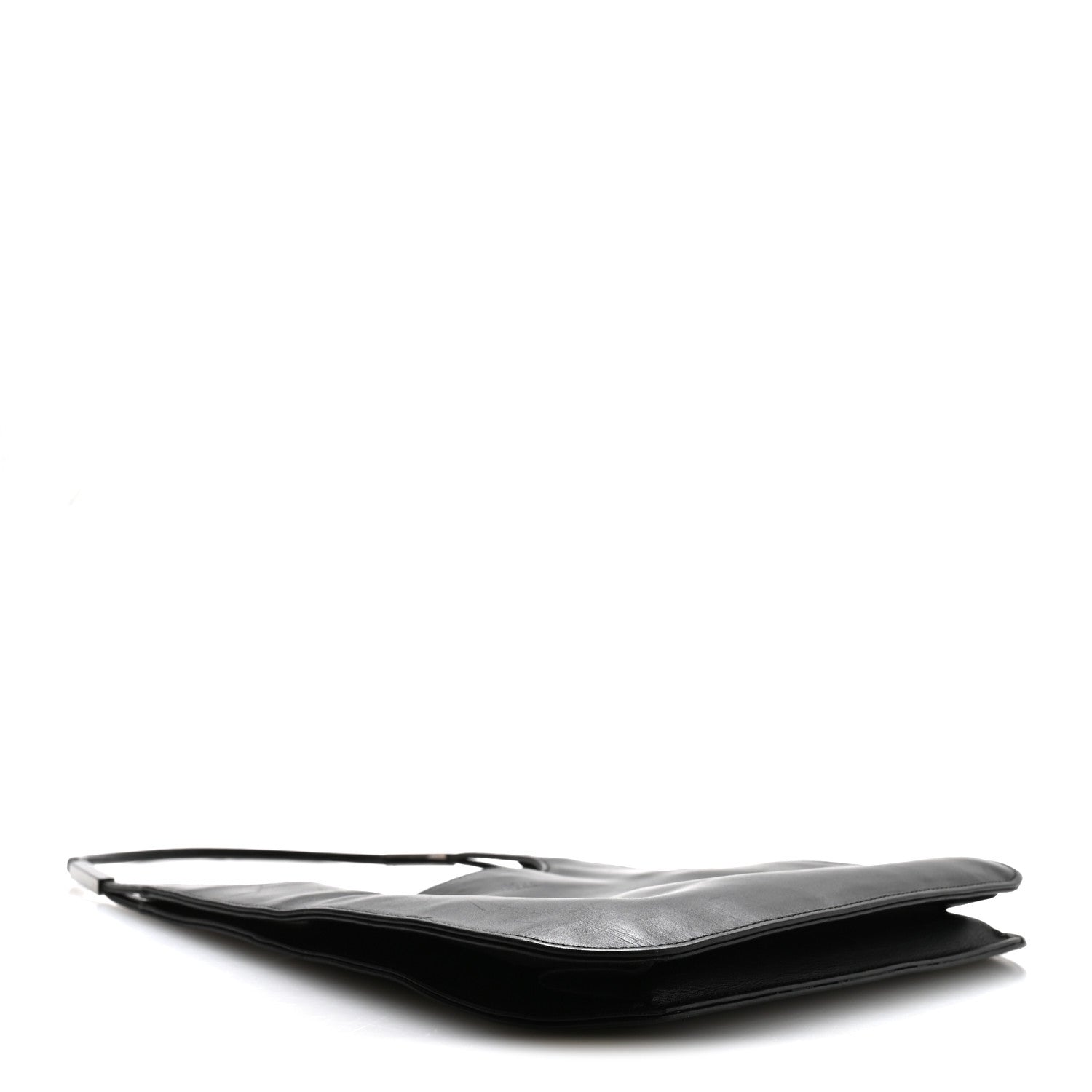 Calfskin Hobo Bag Black