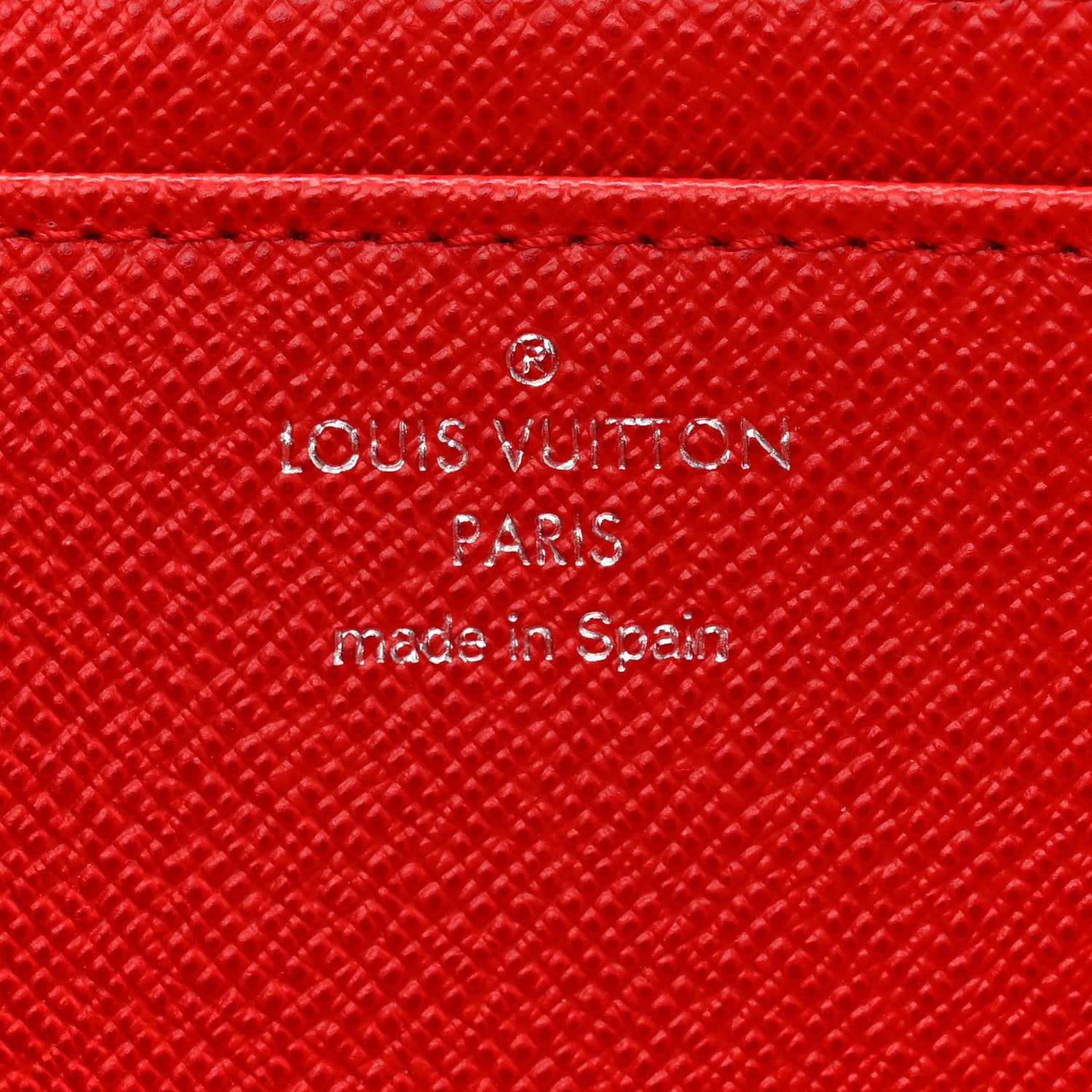 Epi Louise Wallet Coquelicot