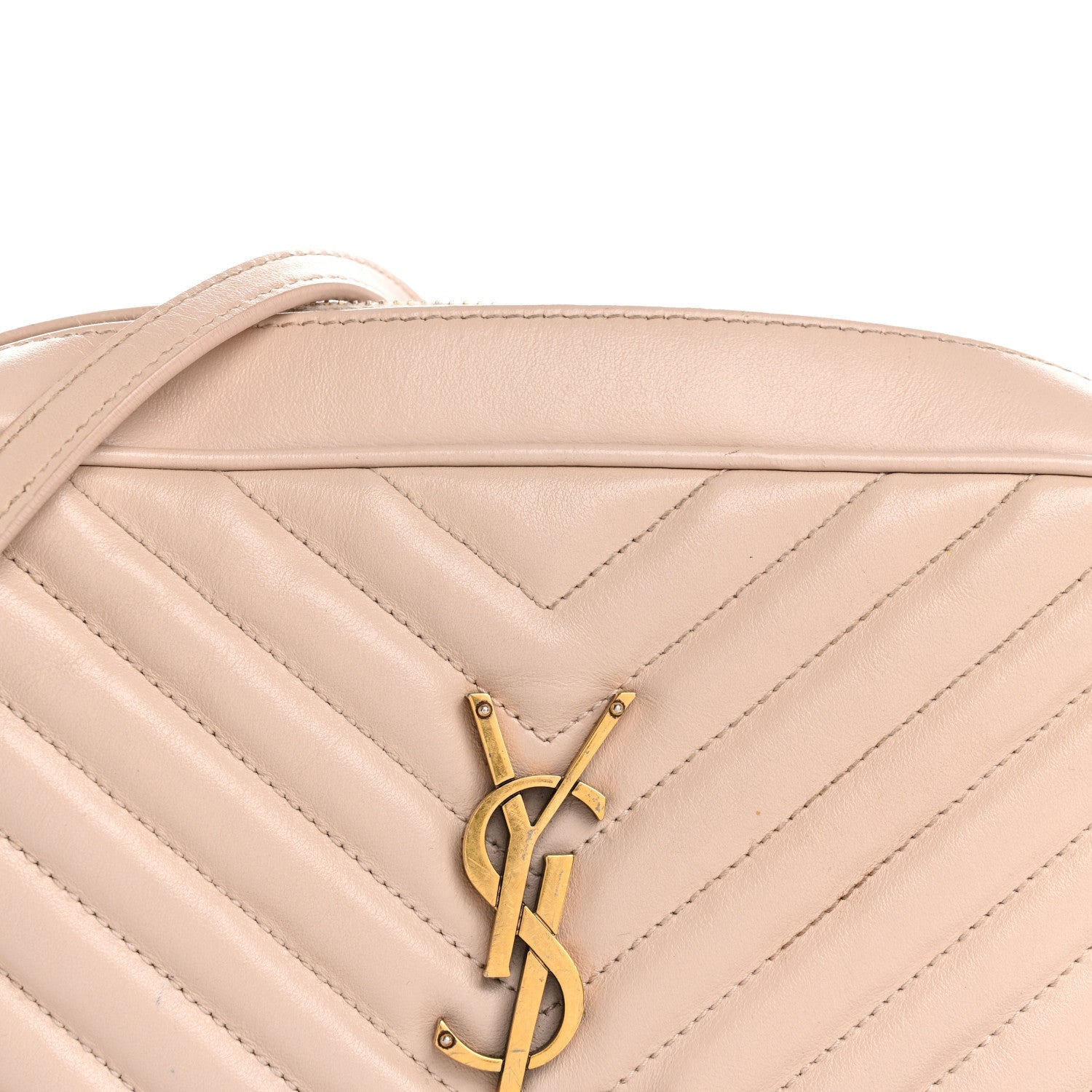 Calfskin Matelasse Monogram Lou Camera Bag Washed Light Pink