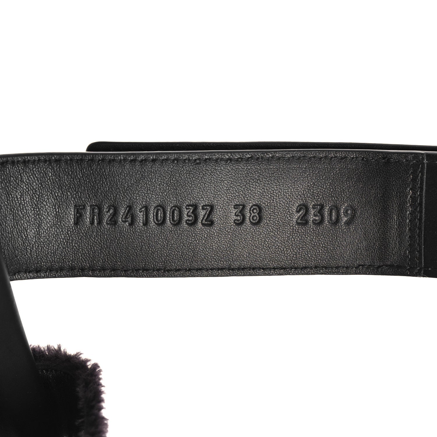 Techno Fringed H Canvas Caflskin Womens Chypre Sandals 38 Prunoir Black