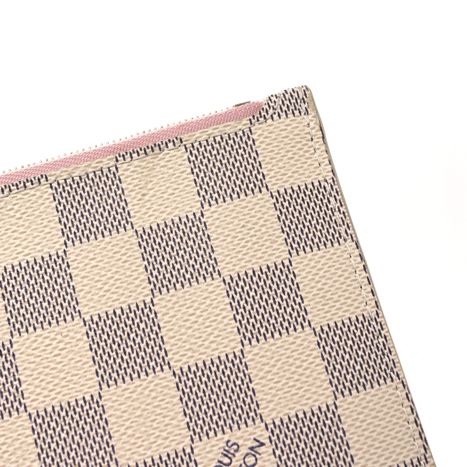 Damier Azur Neverfull MM GM Pochette Rose Ballerine