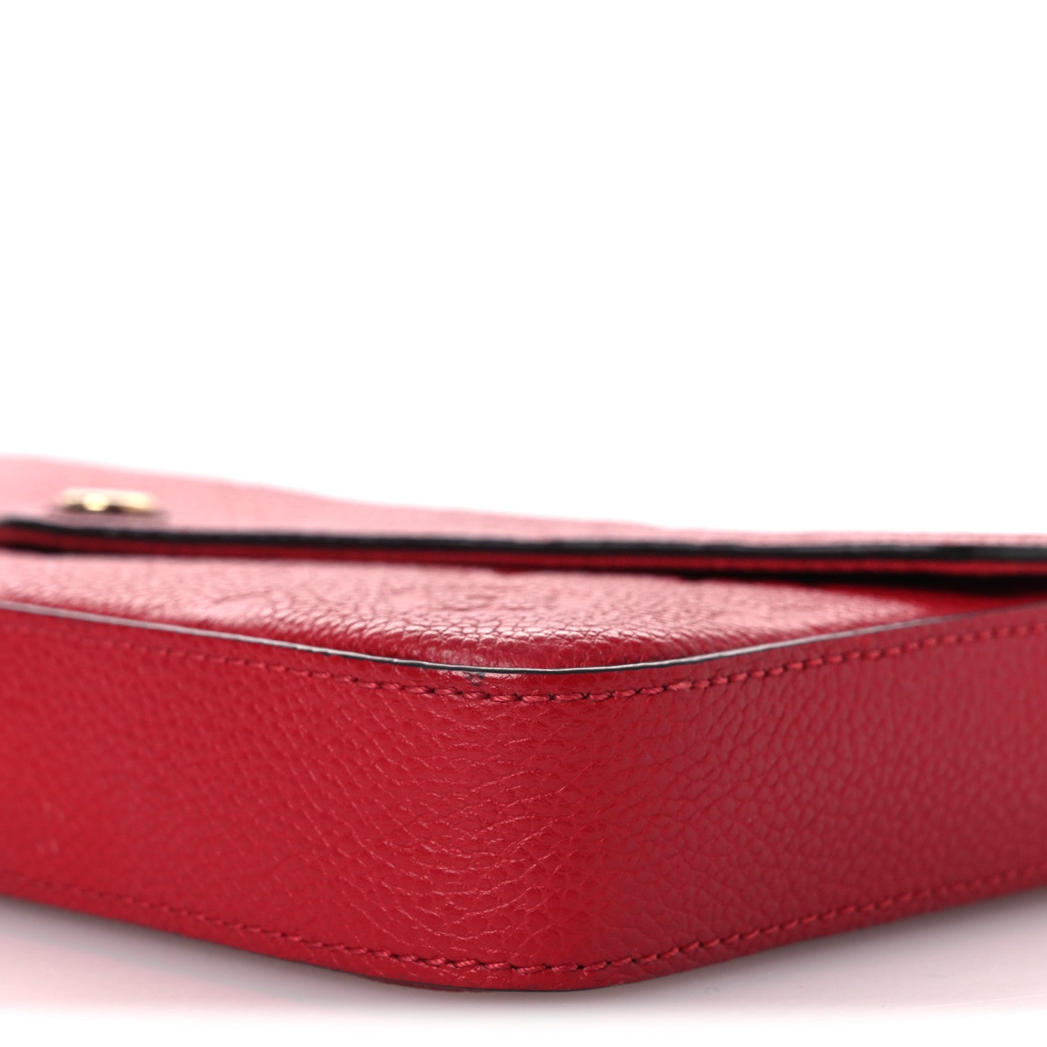 Empreinte Pochette Felicie Chain Wallet Scarlet