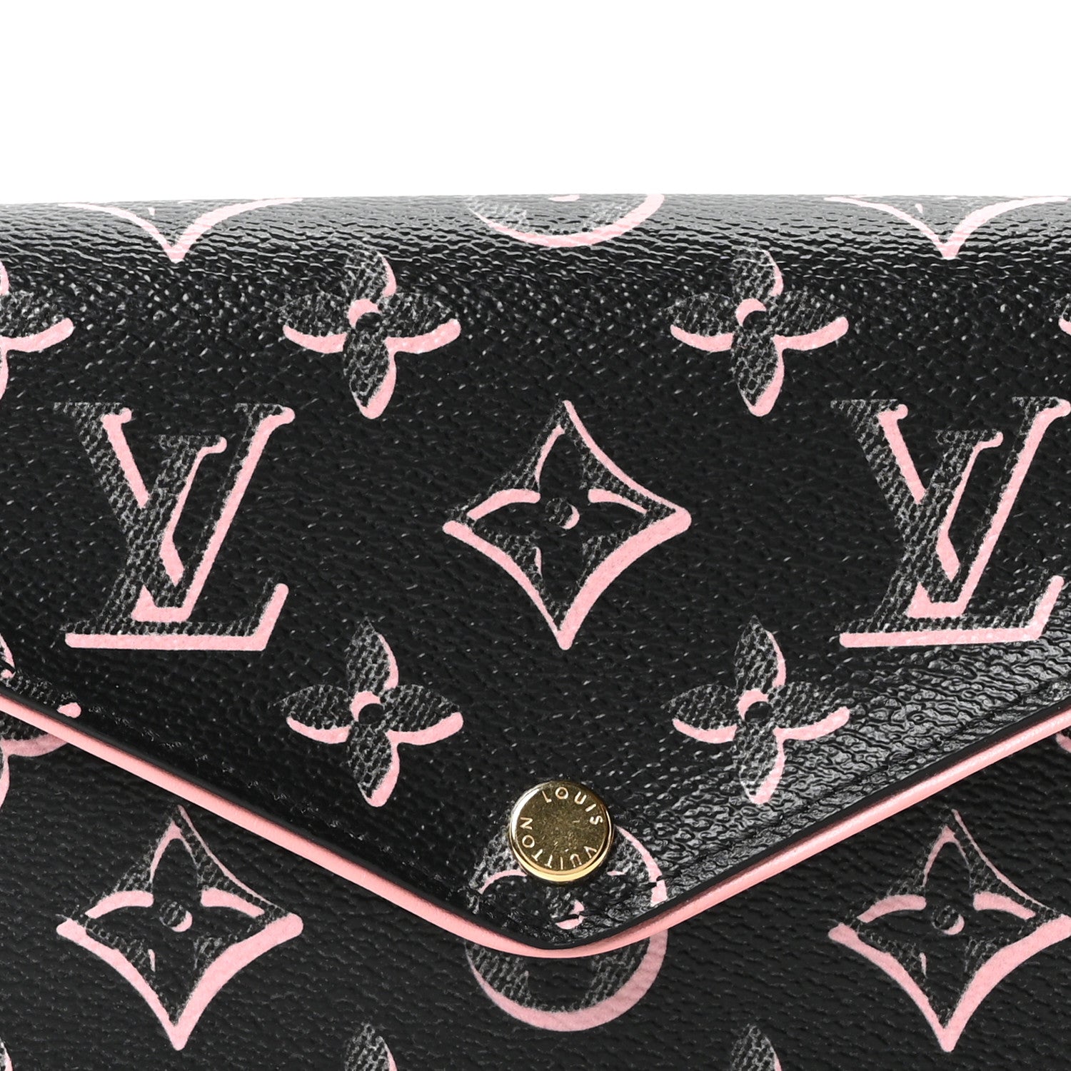Monogram Fall For You Felicie Strap & Go Black