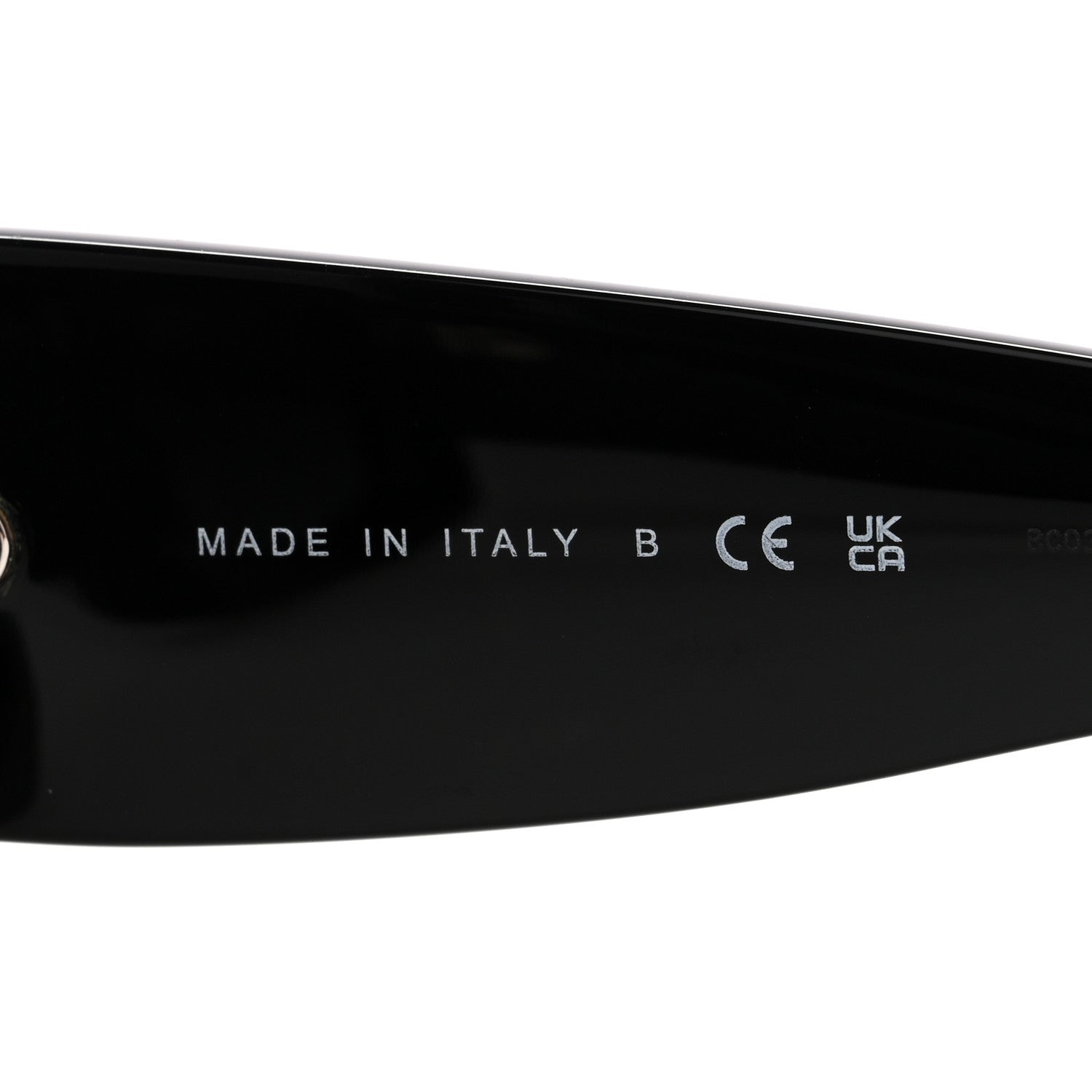 Acetate Rectangle Sunglasses 5435 Black