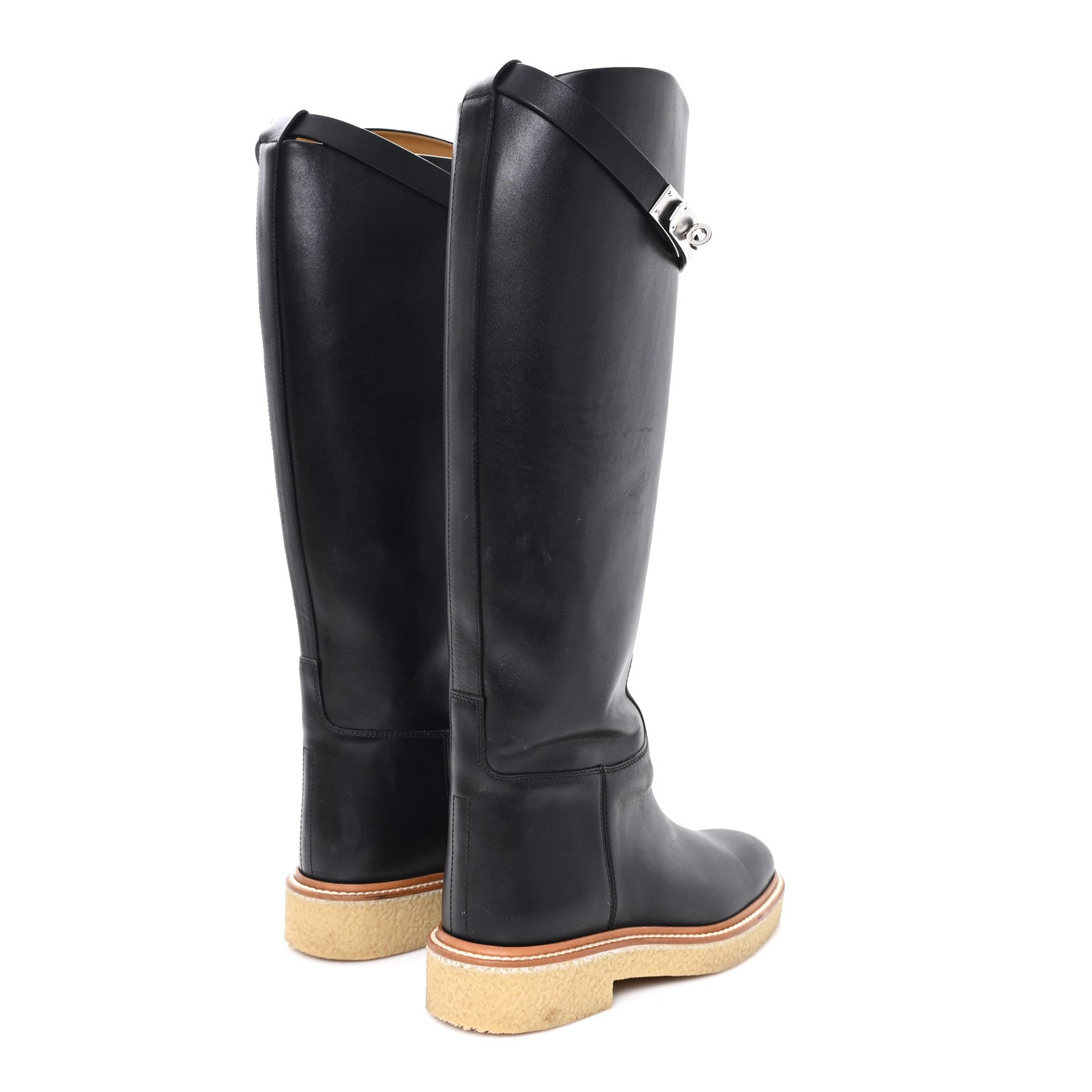 Calfskin Honey Boots 35 Black