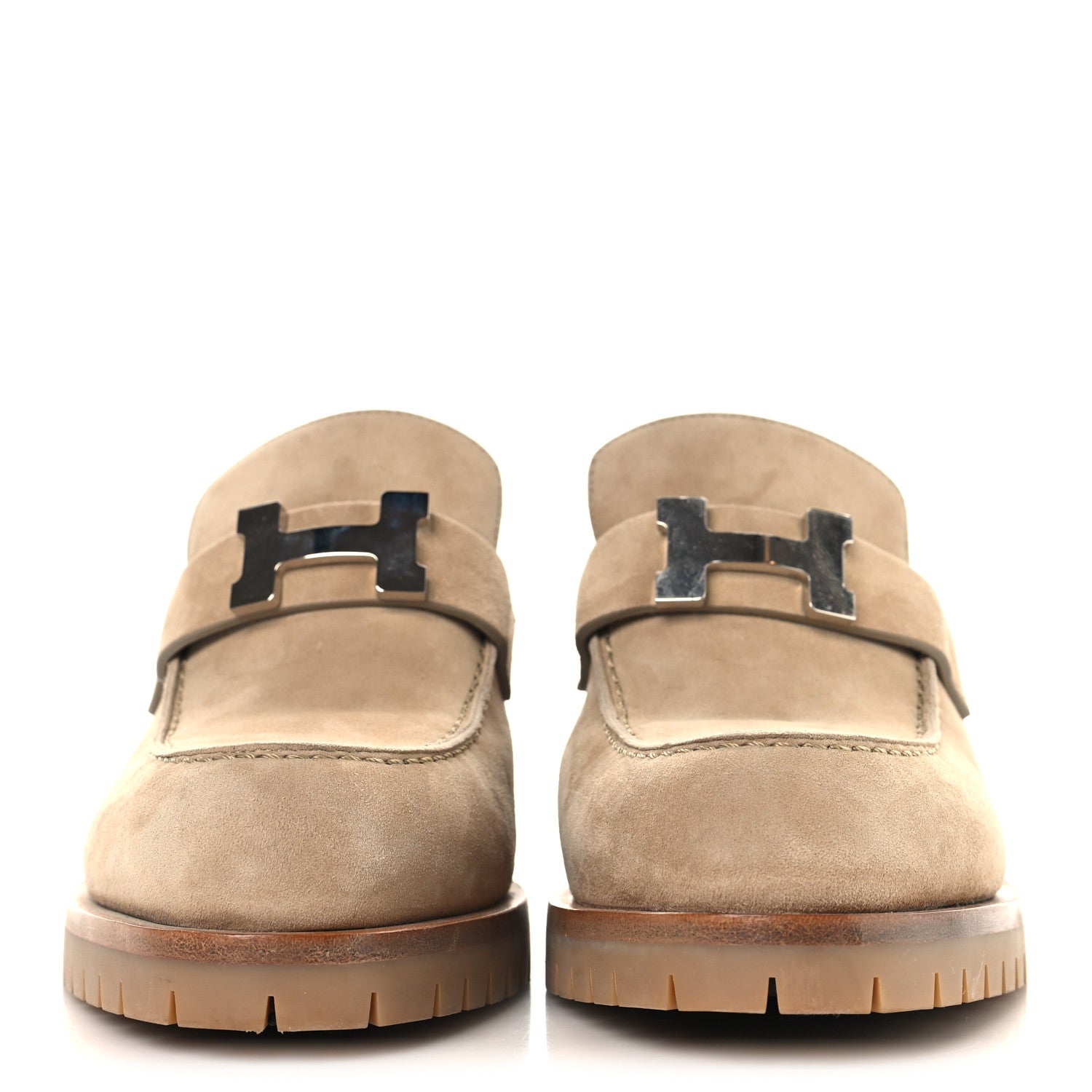 Suede Goatskin Flore 60 Mules 35.5 Beige